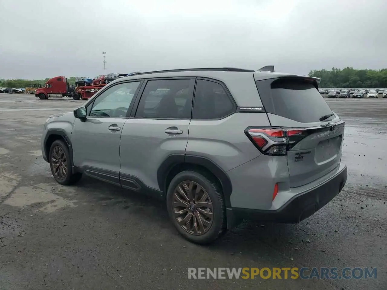 2 fotografías del automóvil dañado JF2SLDHC6SH488365 SUBARU FORESTER 2025