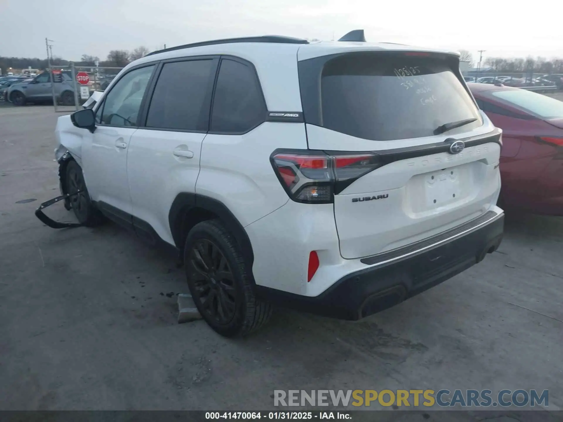 3 fotografías del automóvil dañado JF2SLDHCXSH490636 SUBARU FORESTER 2025