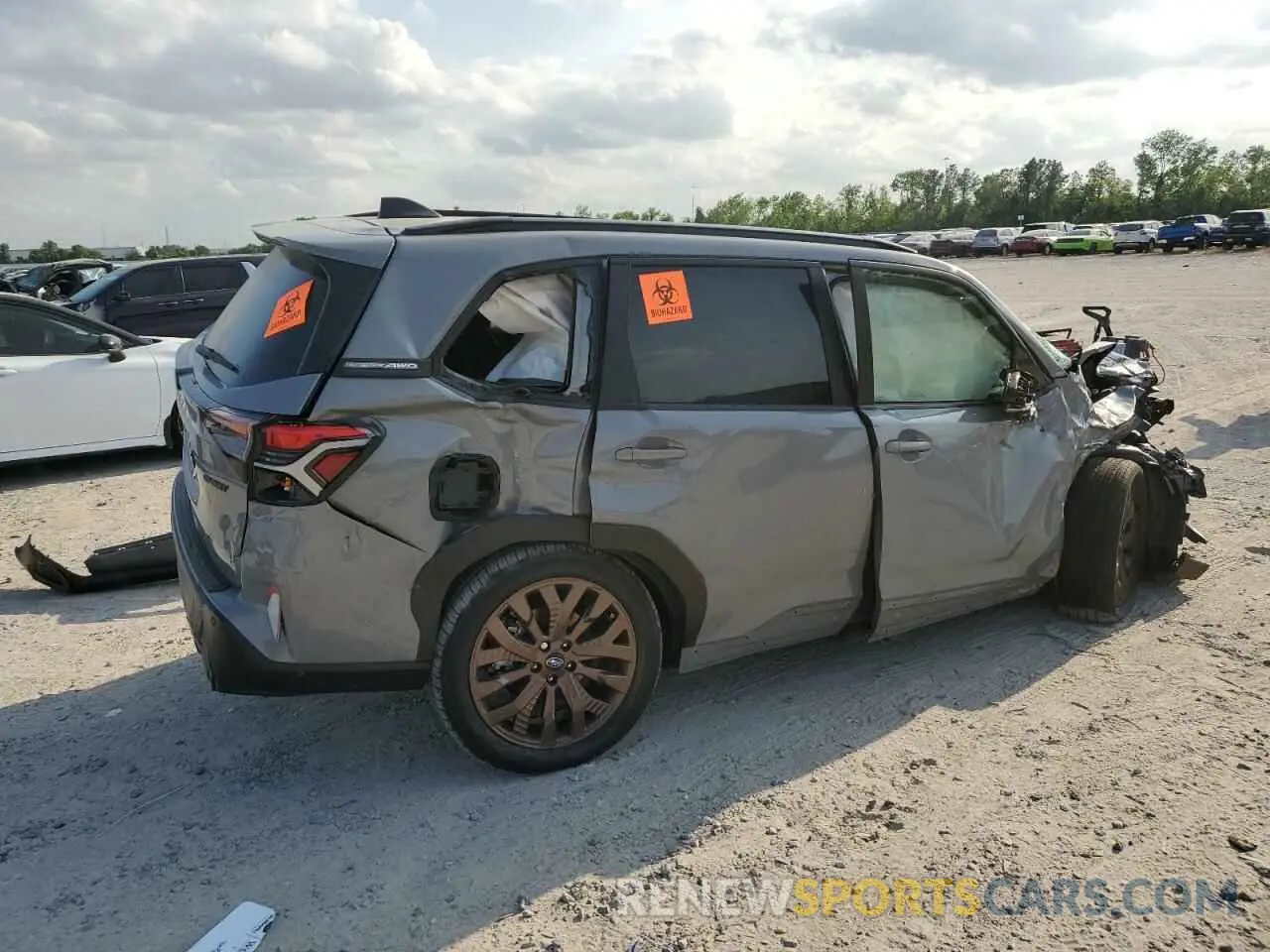 3 fotografías del automóvil dañado JF2SLDHCXSH551077 SUBARU FORESTER 2025