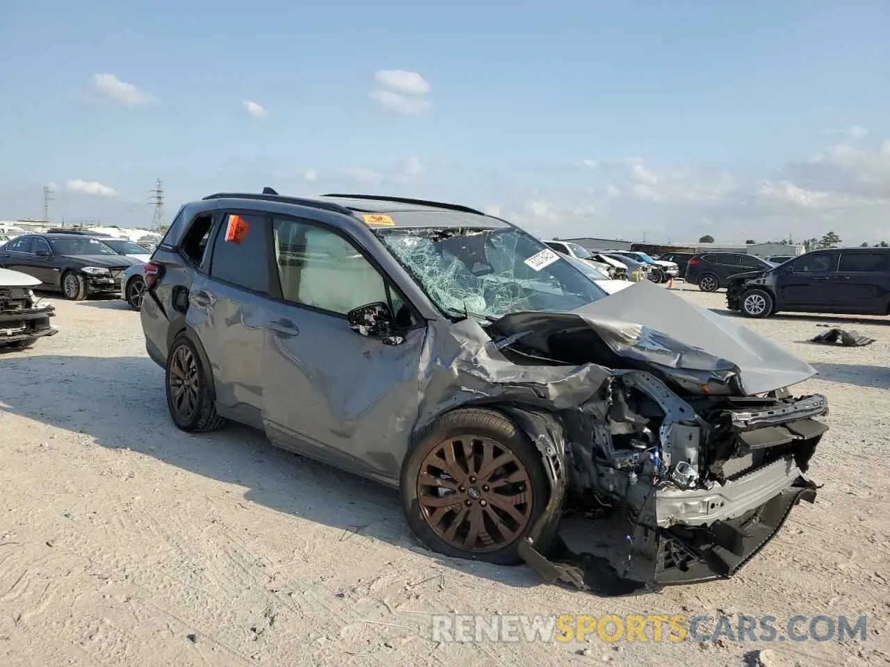 4 fotografías del automóvil dañado JF2SLDHCXSH551077 SUBARU FORESTER 2025