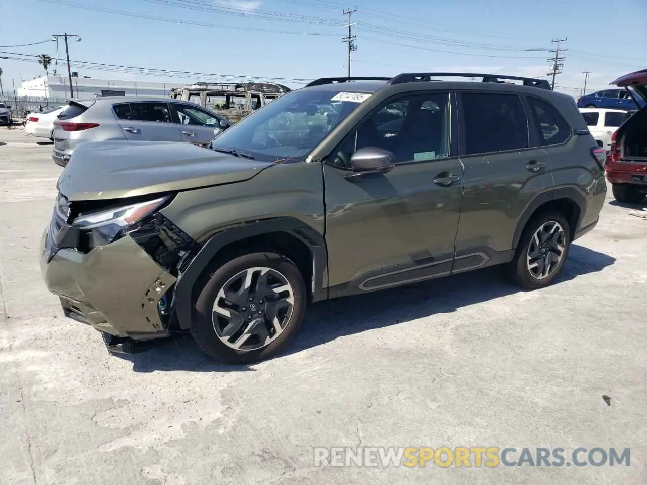 1 fotografías del automóvil dañado JF2SLDNC0SH488141 SUBARU FORESTER 2025
