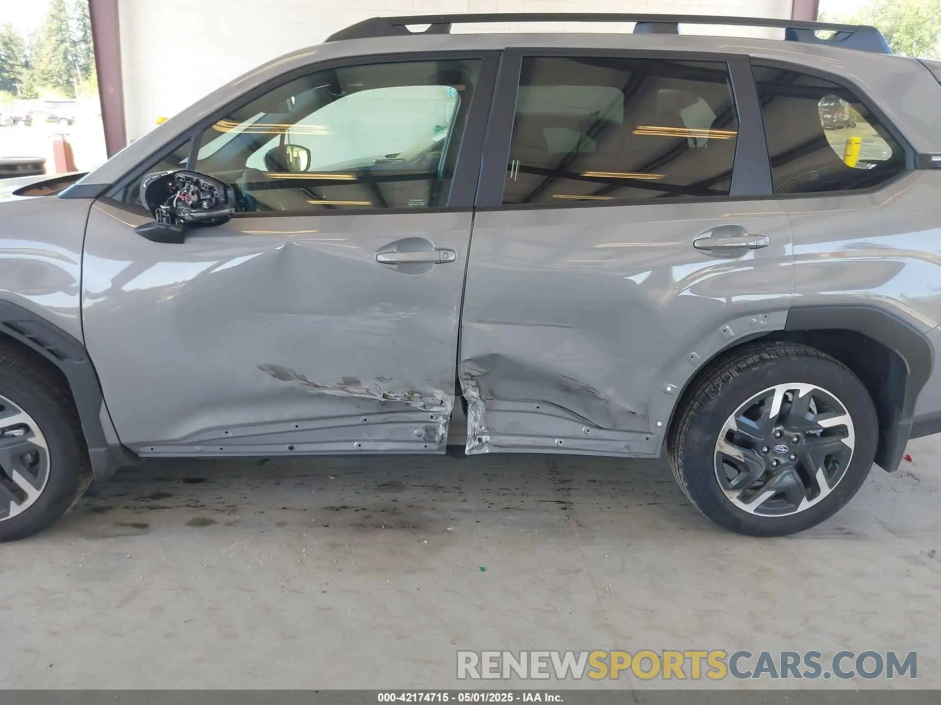 6 fotografías del automóvil dañado JF2SLDNC4SH529757 SUBARU FORESTER 2025