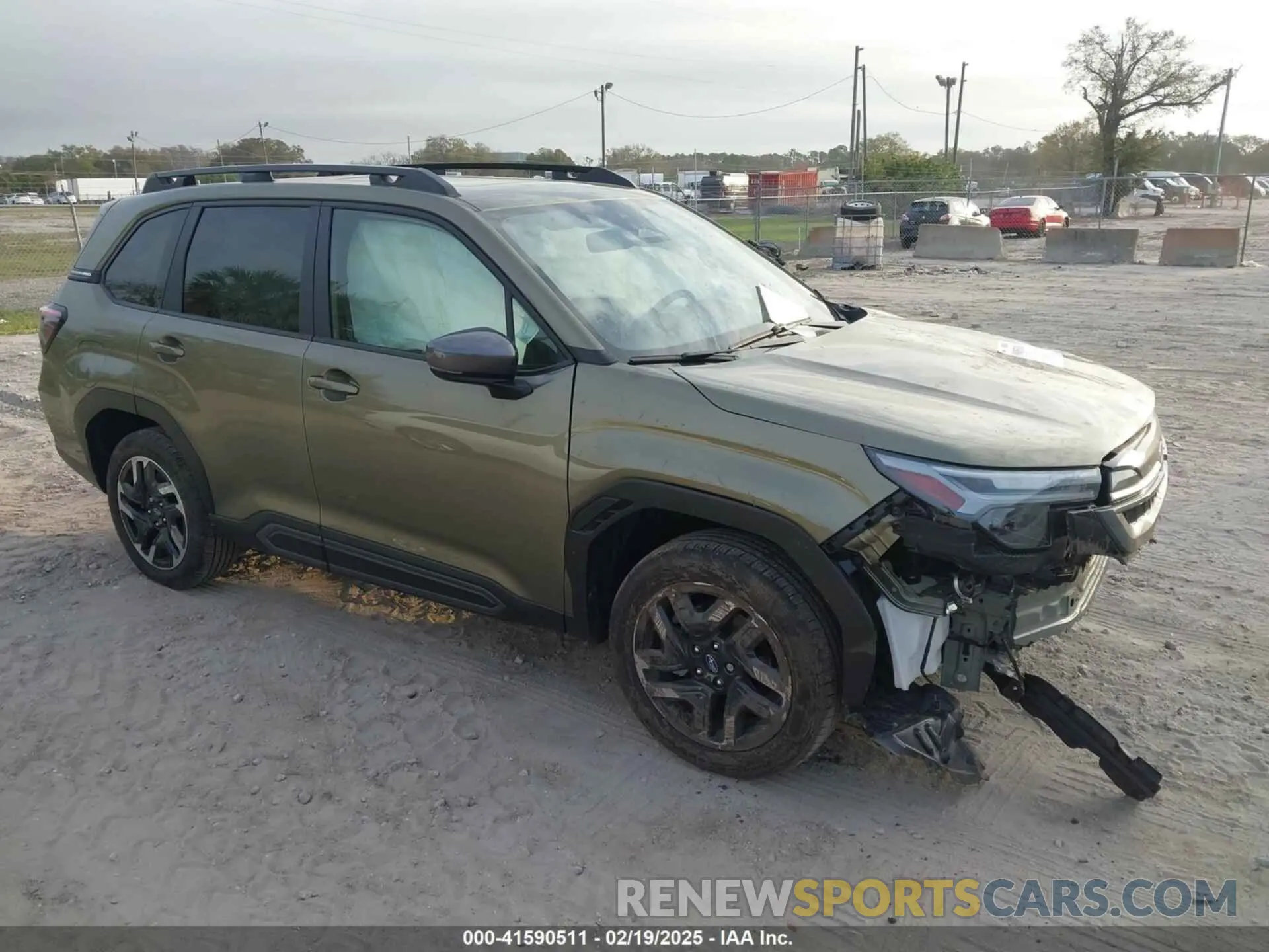 1 fotografías del automóvil dañado JF2SLDRC1SH484884 SUBARU FORESTER 2025