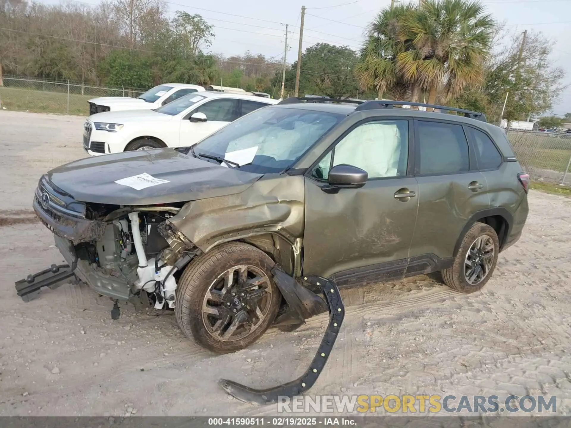 14 fotografías del automóvil dañado JF2SLDRC1SH484884 SUBARU FORESTER 2025