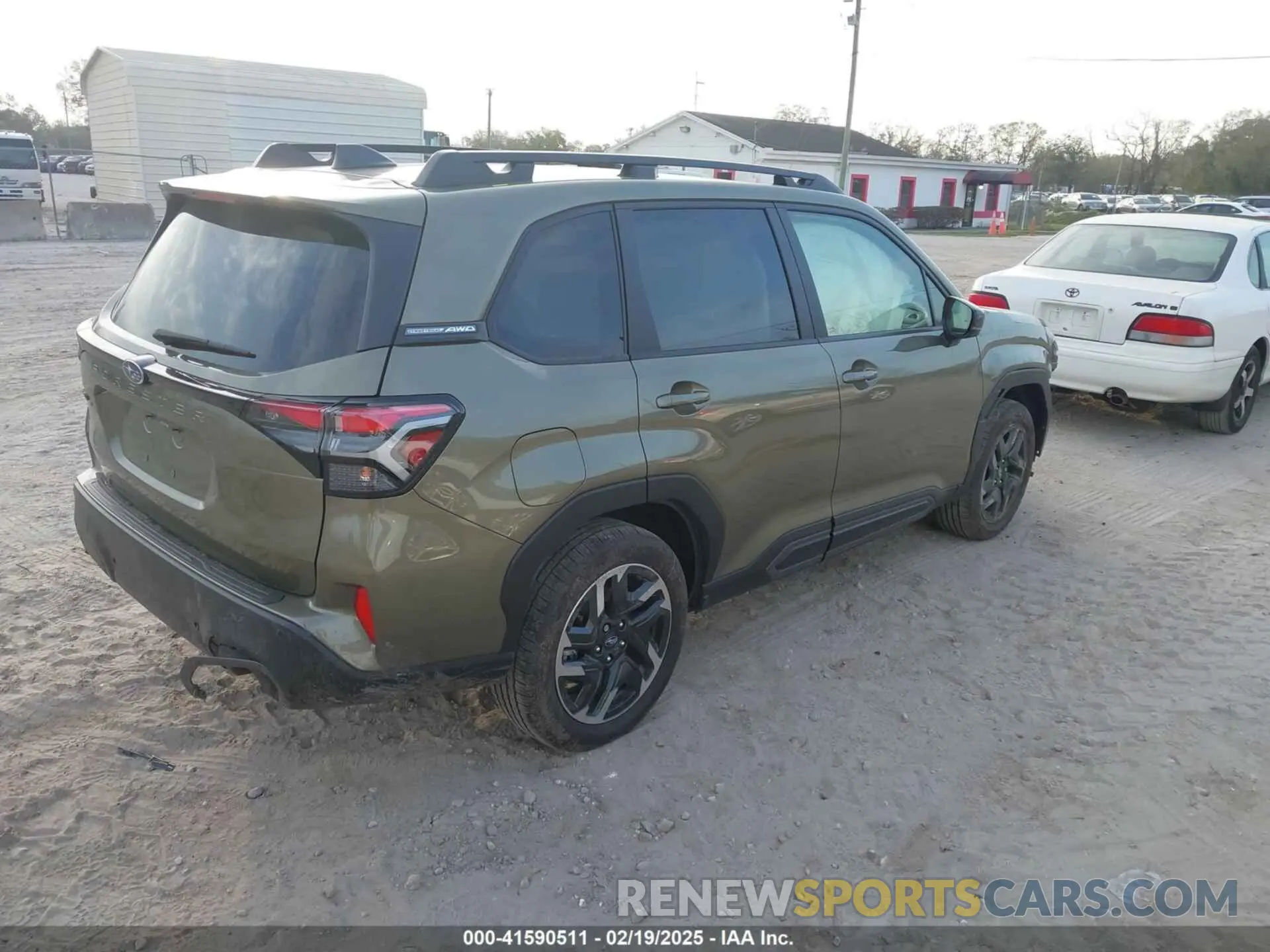 4 fotografías del automóvil dañado JF2SLDRC1SH484884 SUBARU FORESTER 2025