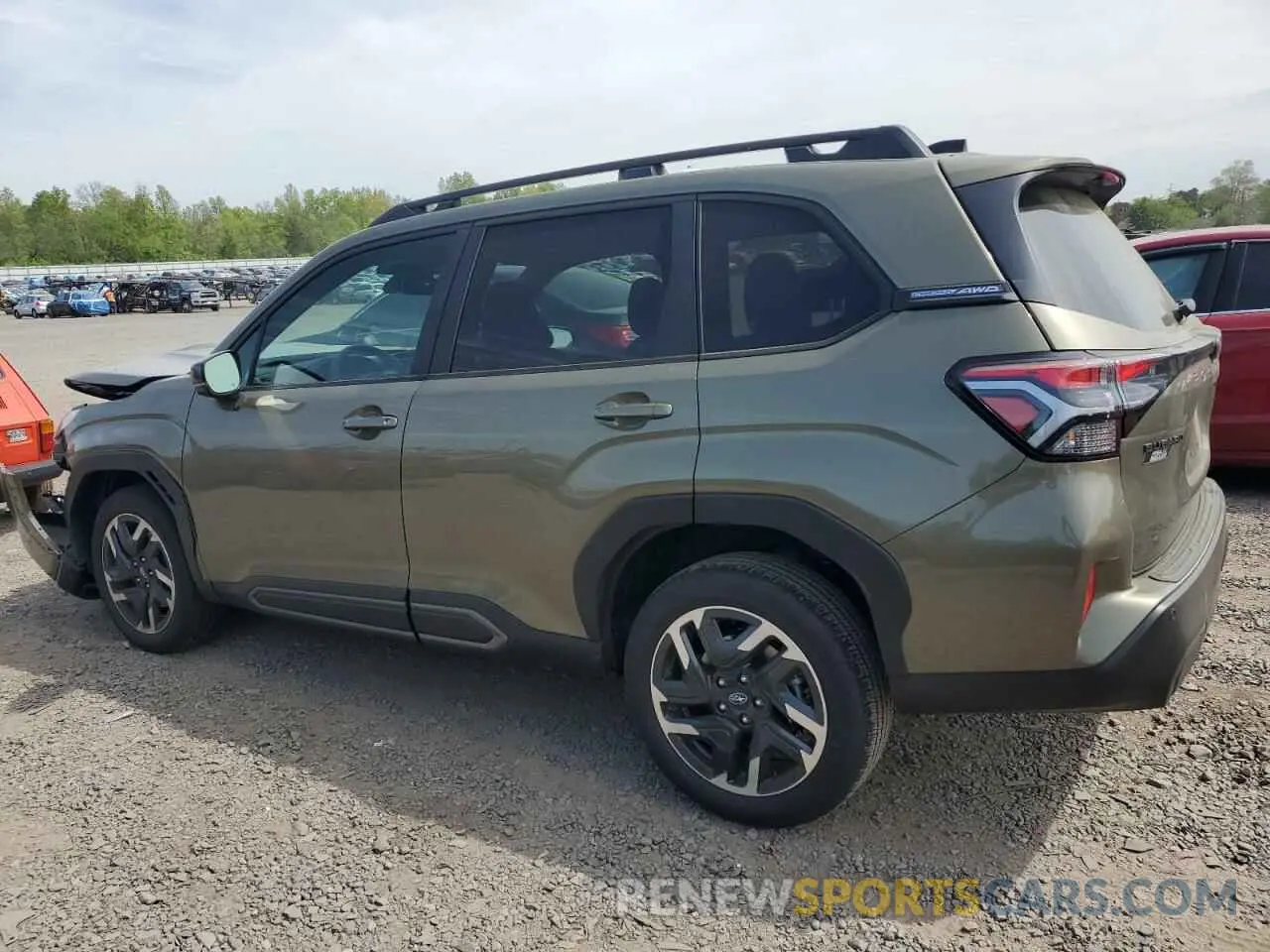2 fotografías del automóvil dañado JF2SLDRC1SH546882 SUBARU FORESTER 2025