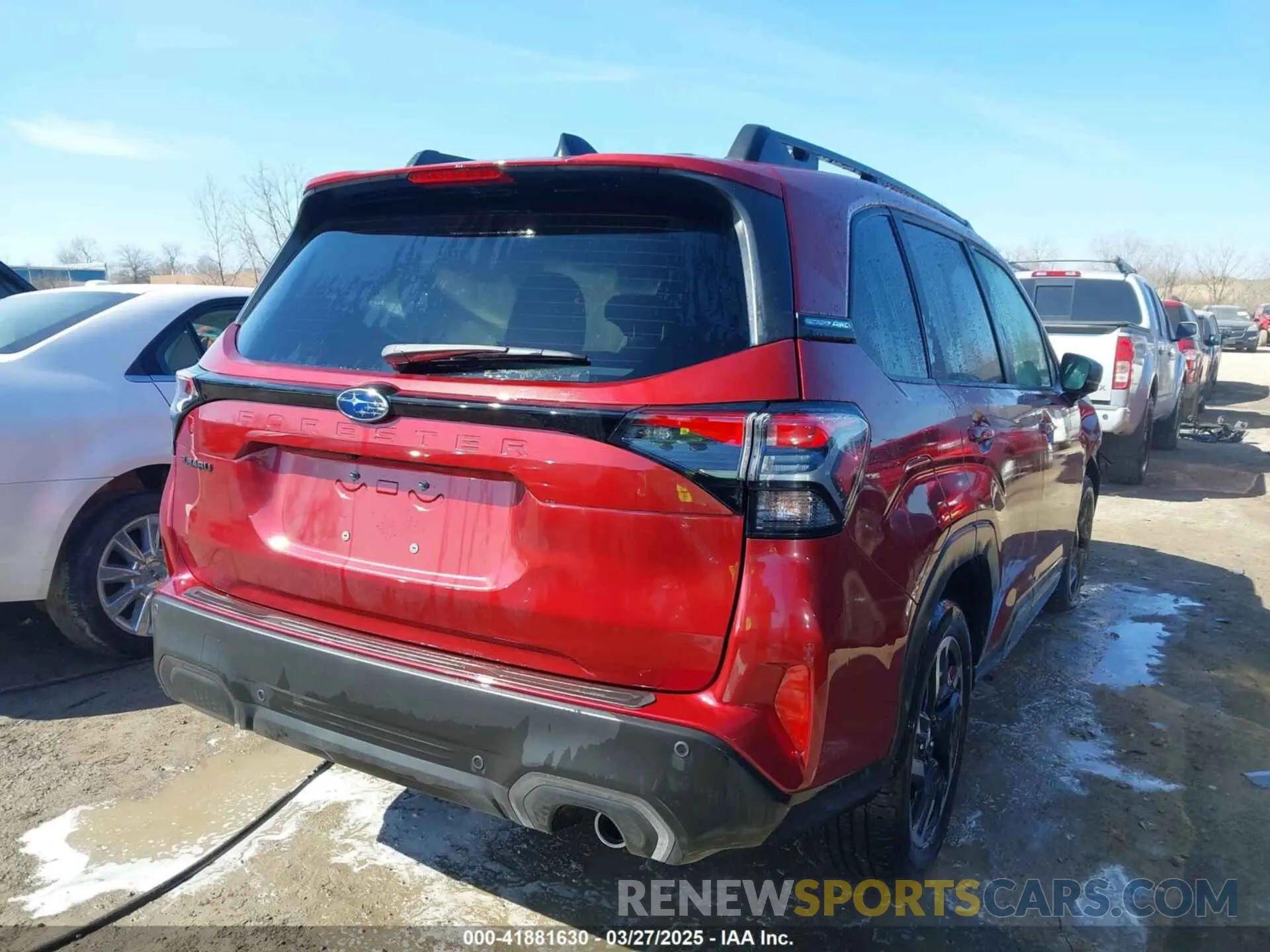 4 fotografías del automóvil dañado JF2SLDRC2SH464711 SUBARU FORESTER 2025
