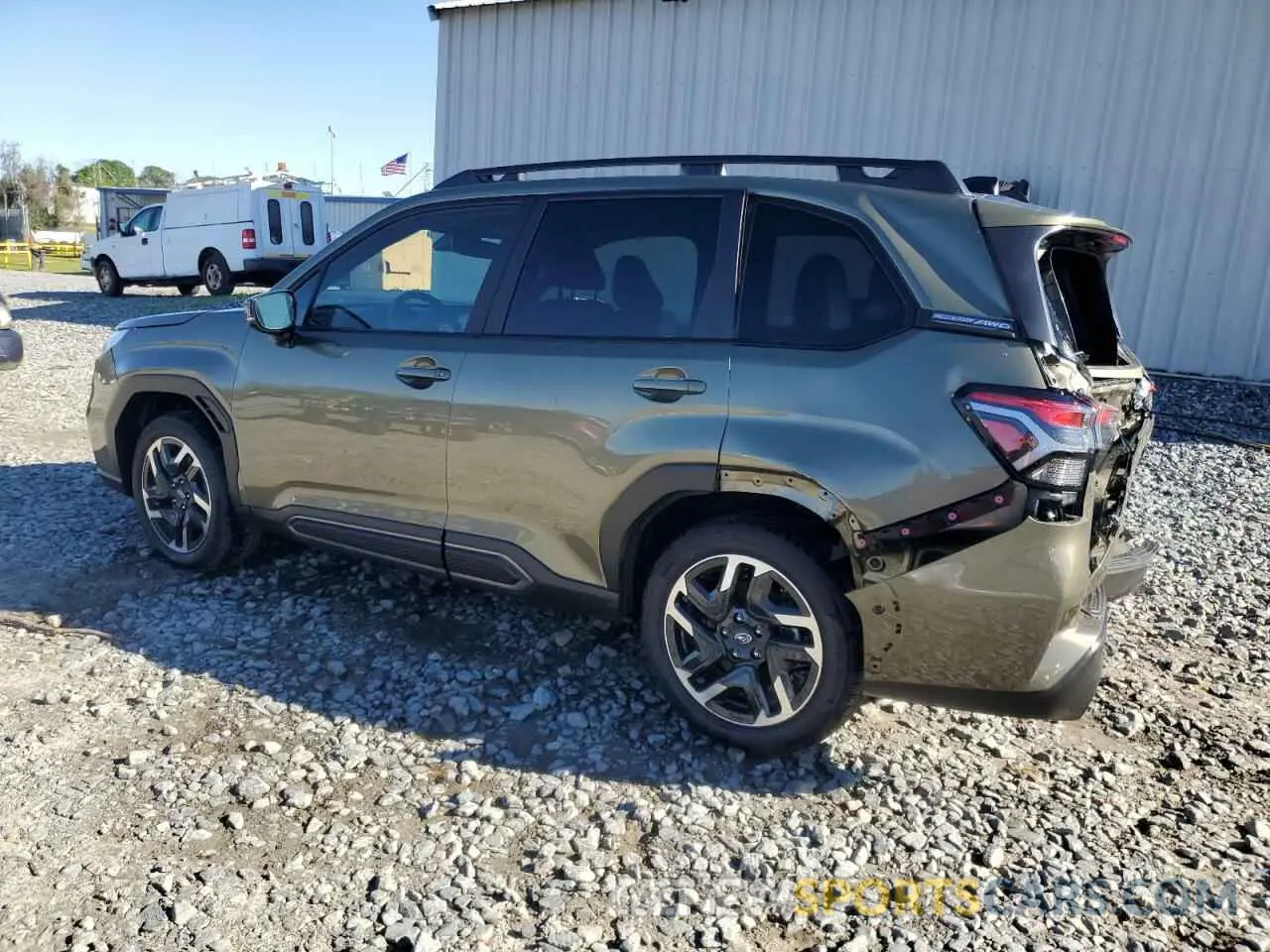 2 fotografías del automóvil dañado JF2SLDRC3SH488483 SUBARU FORESTER 2025