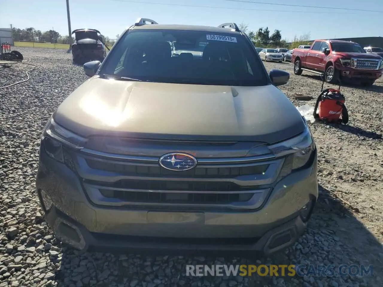 5 fotografías del automóvil dañado JF2SLDRC3SH488483 SUBARU FORESTER 2025