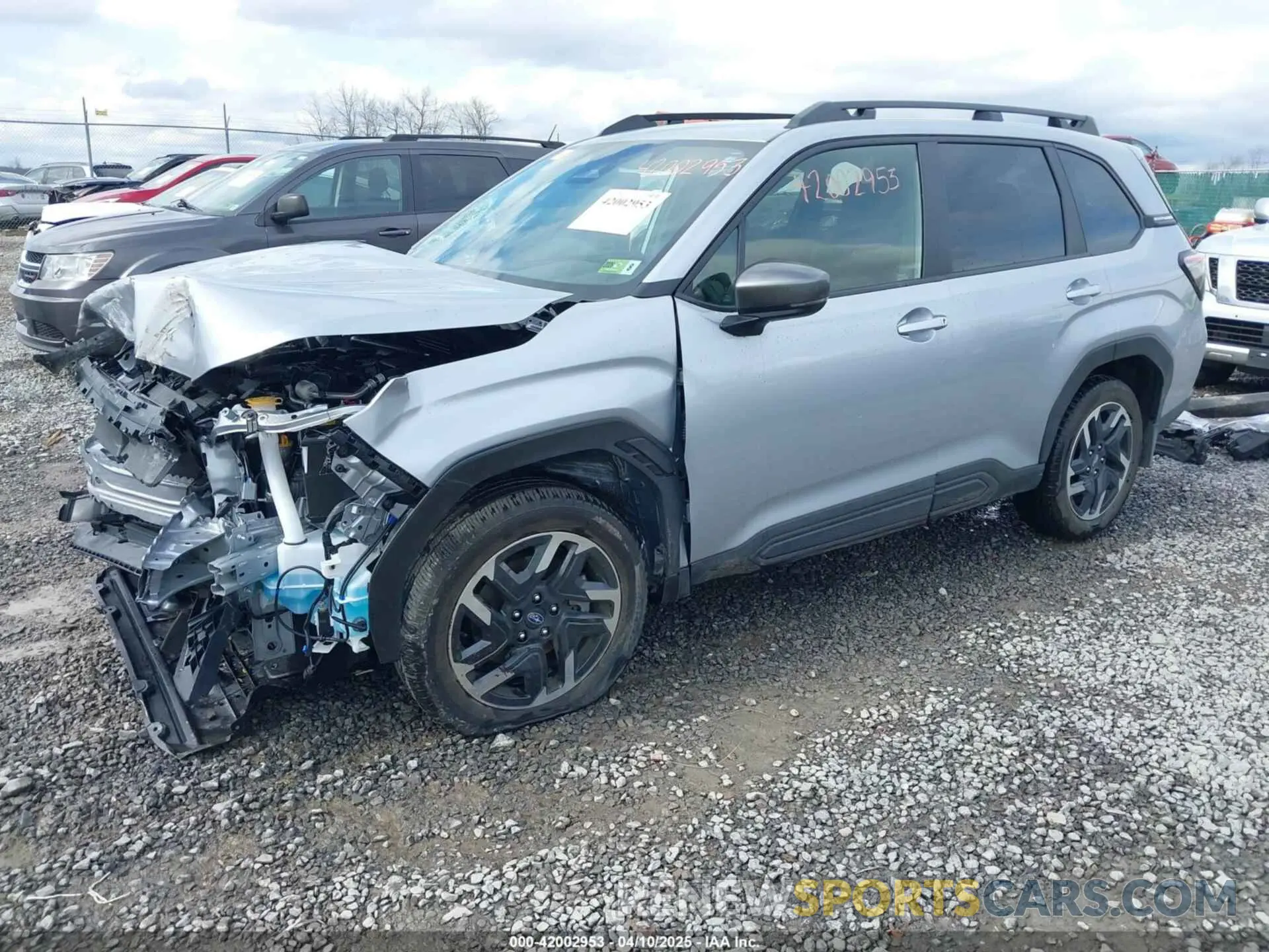 2 fotografías del automóvil dañado JF2SLDRC4SH416319 SUBARU FORESTER 2025