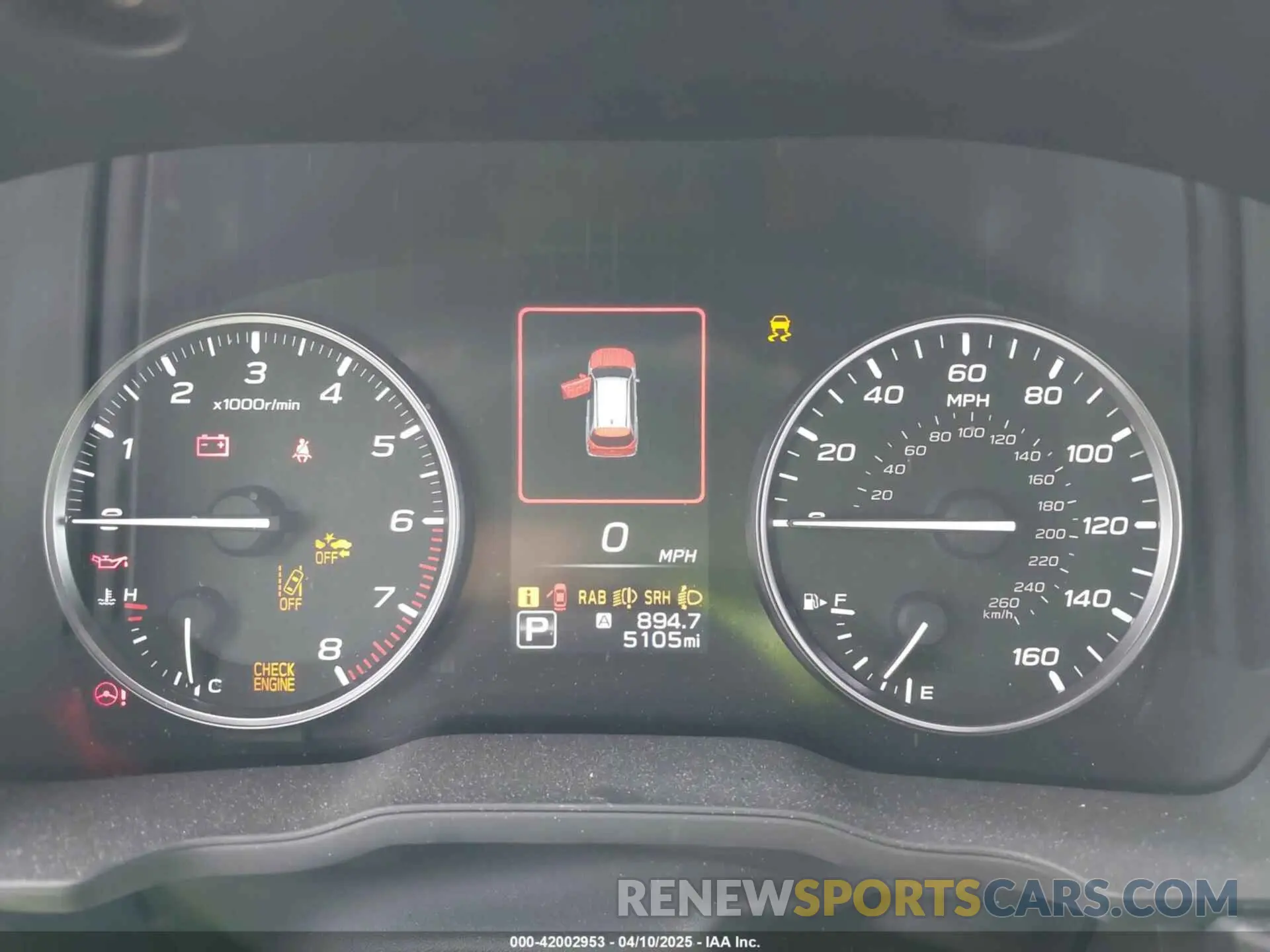 7 fotografías del automóvil dañado JF2SLDRC4SH416319 SUBARU FORESTER 2025