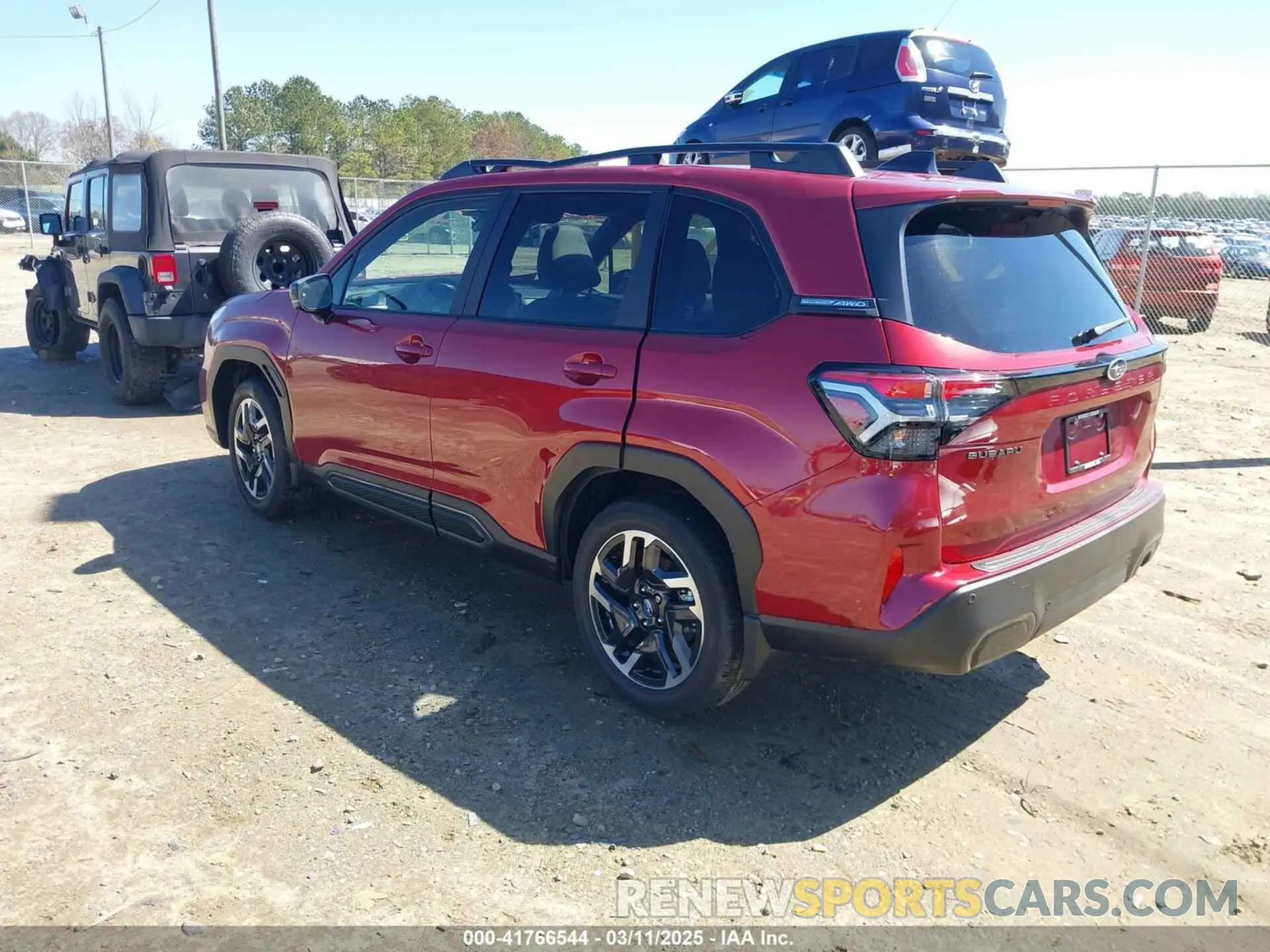 3 fotografías del automóvil dañado JF2SLDRC4SH475791 SUBARU FORESTER 2025