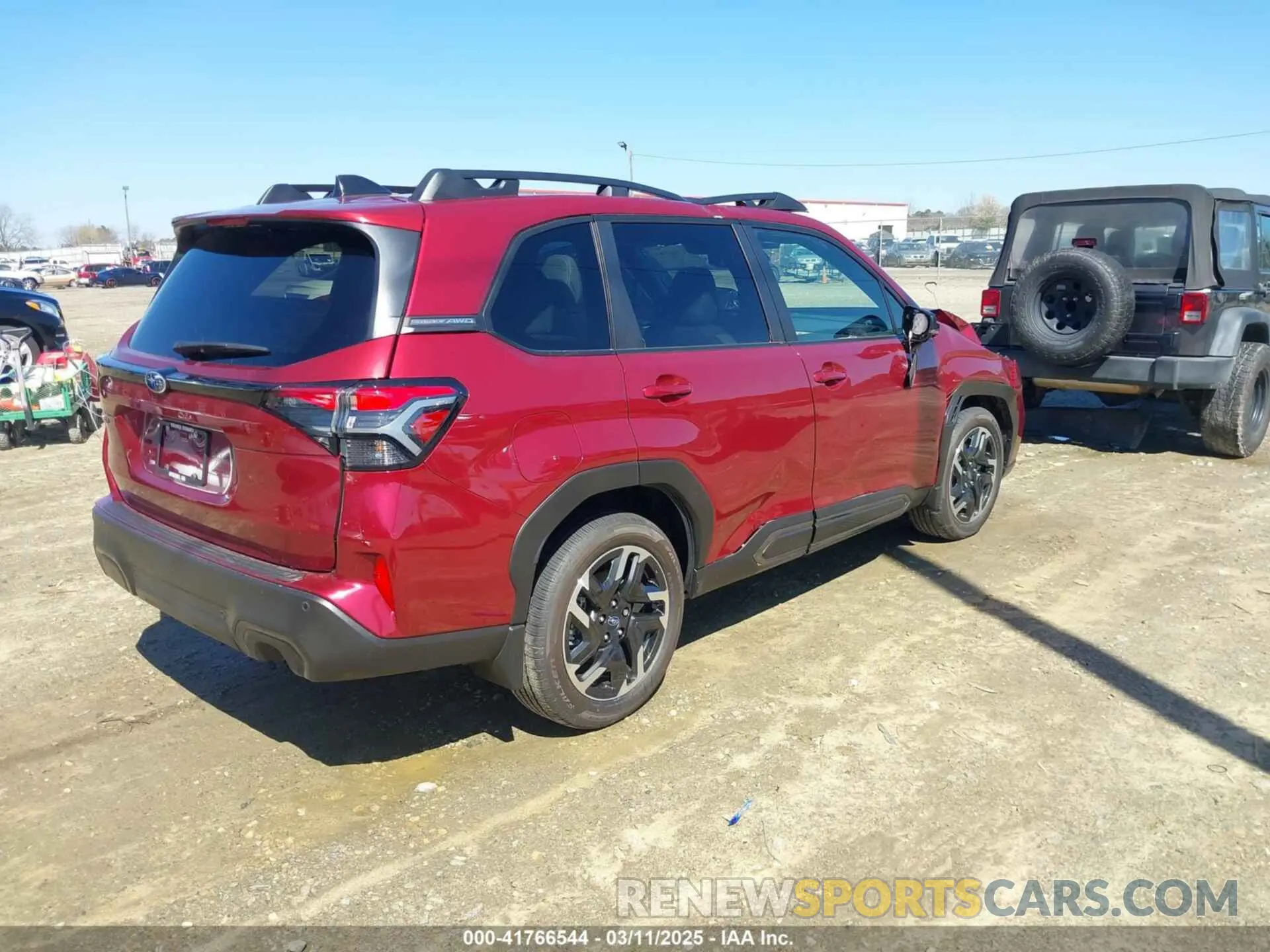 4 fotografías del automóvil dañado JF2SLDRC4SH475791 SUBARU FORESTER 2025