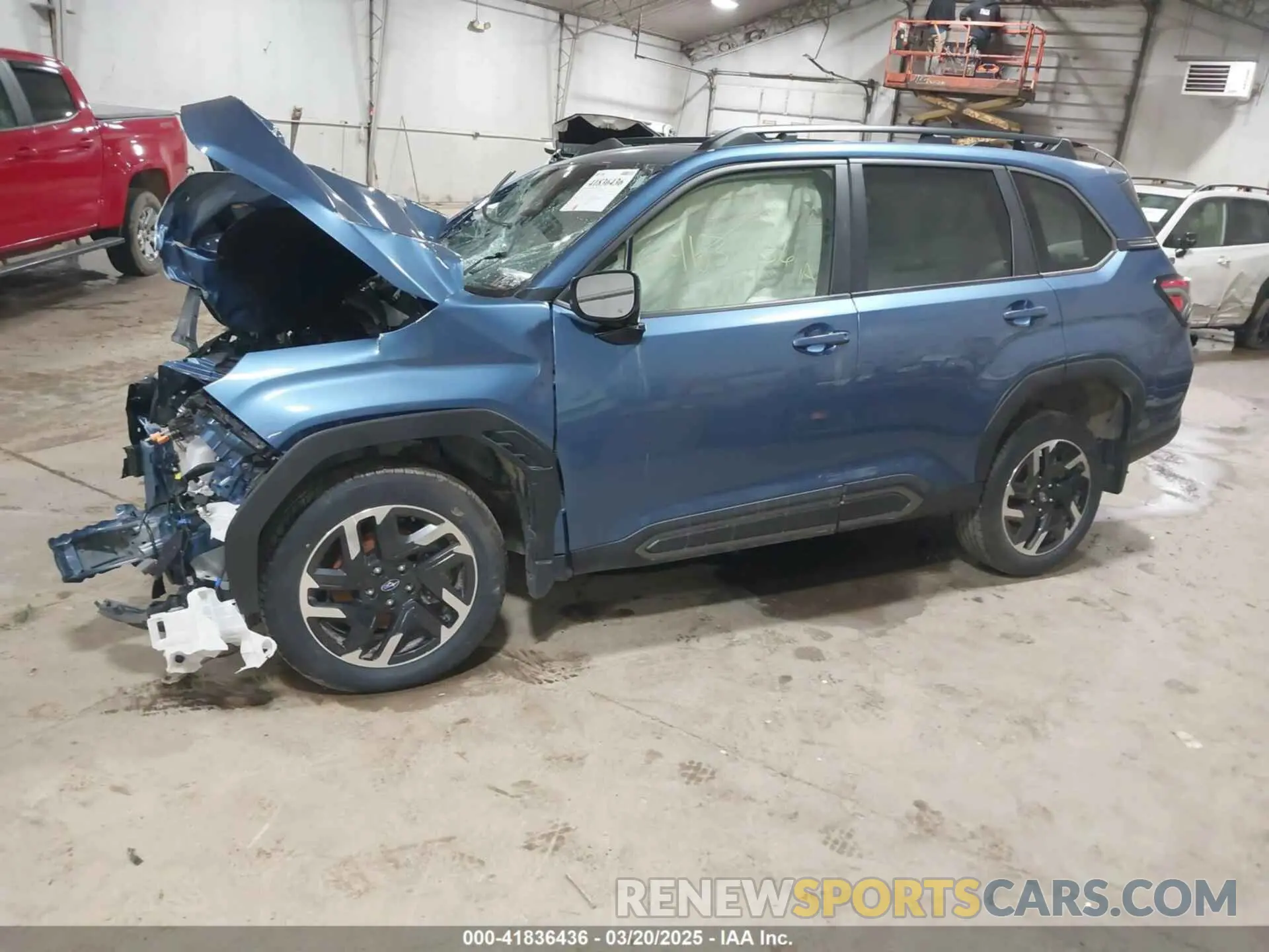 2 fotografías del automóvil dañado JF2SLDRC5SH428253 SUBARU FORESTER 2025
