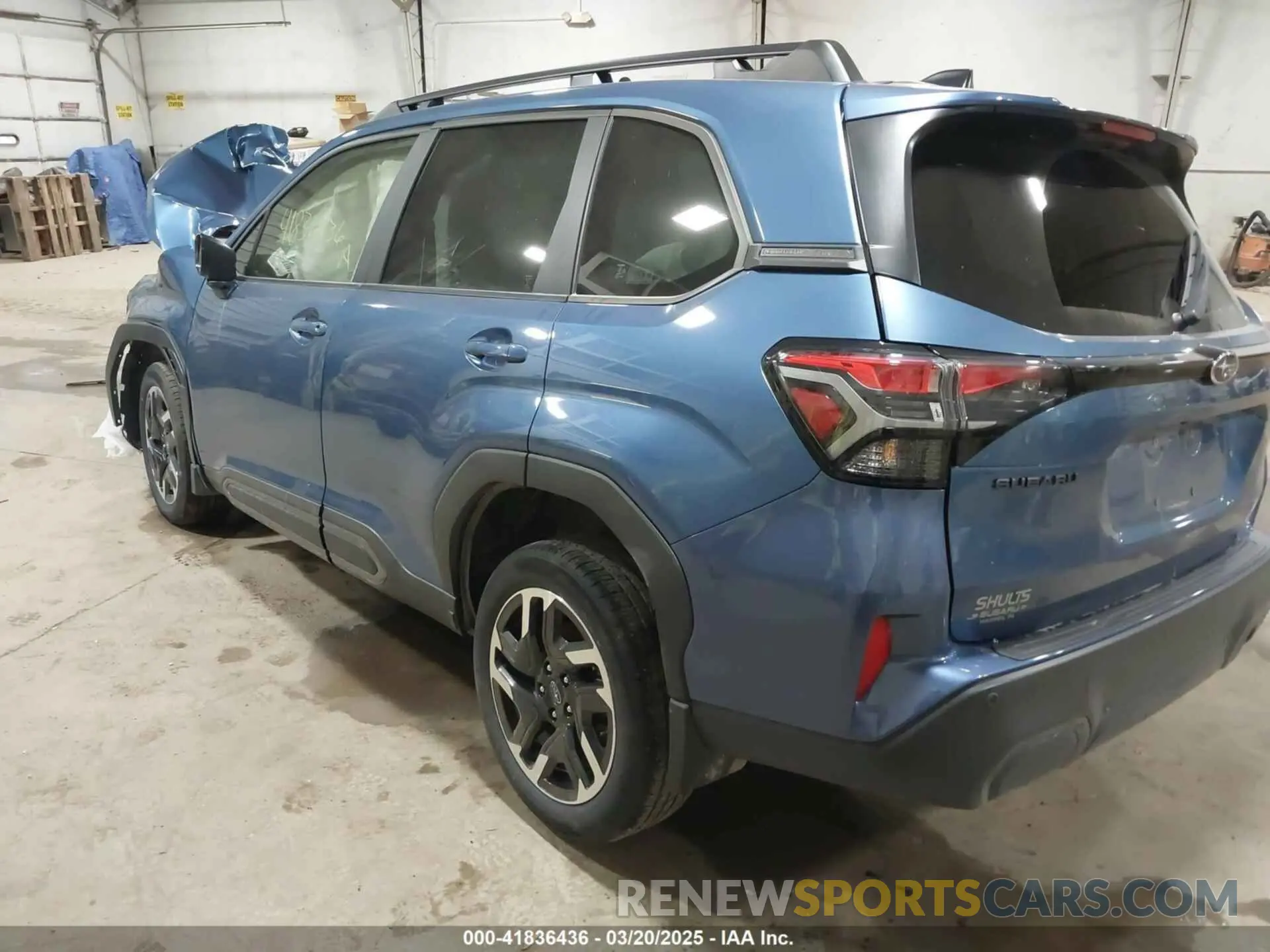 3 fotografías del automóvil dañado JF2SLDRC5SH428253 SUBARU FORESTER 2025