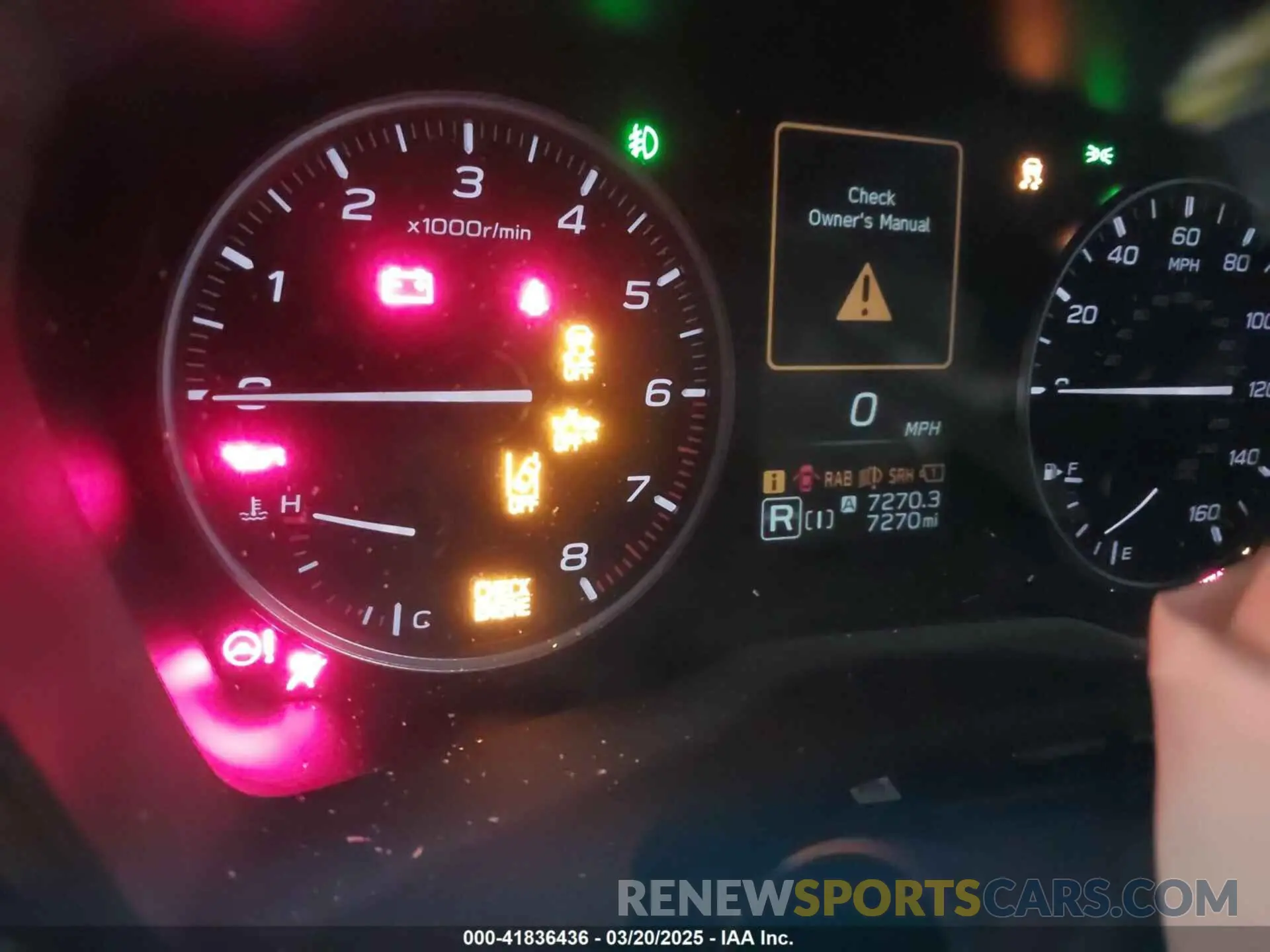 7 fotografías del automóvil dañado JF2SLDRC5SH428253 SUBARU FORESTER 2025
