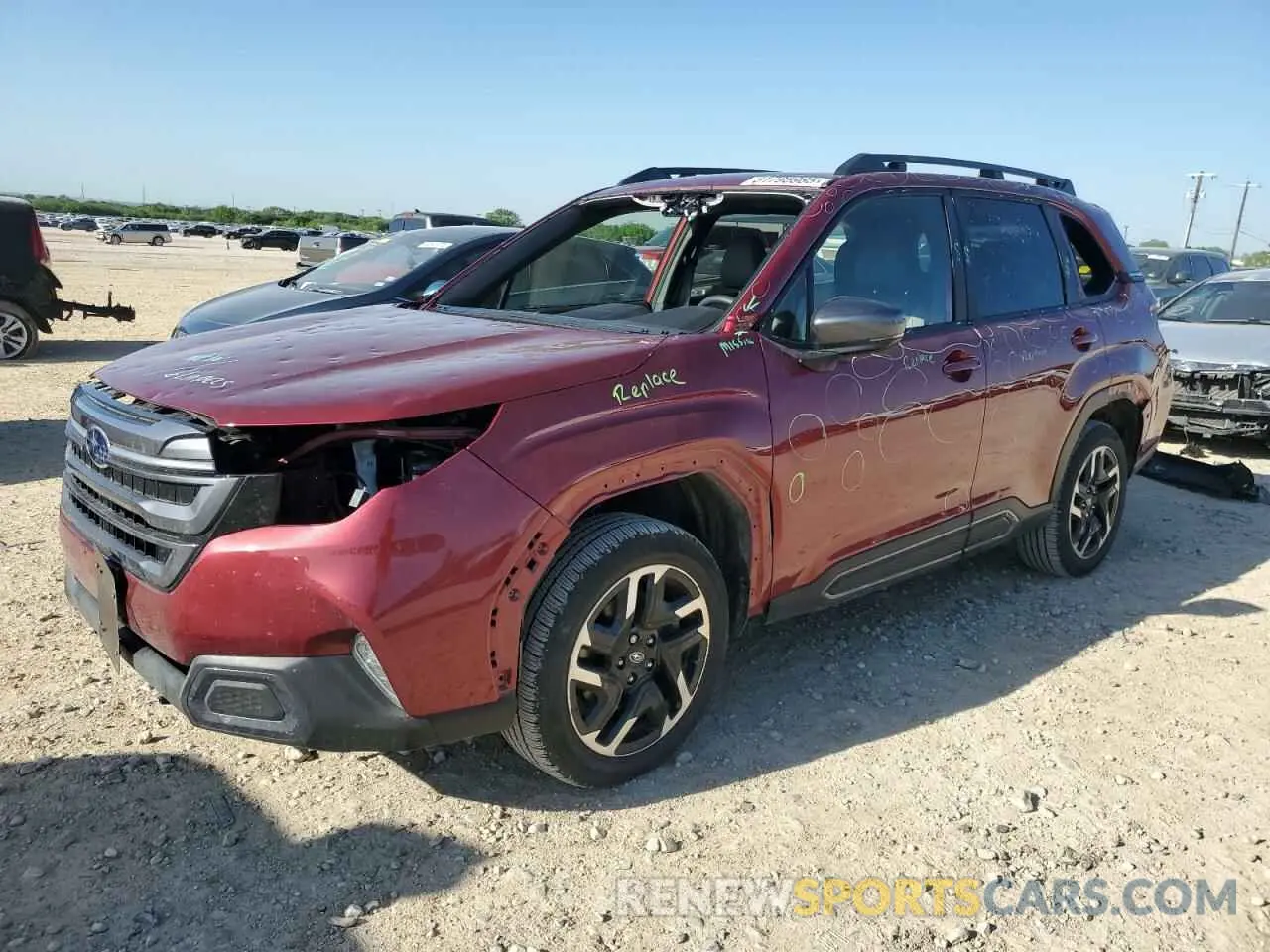 1 fotografías del automóvil dañado JF2SLDRC6SH462671 SUBARU FORESTER 2025