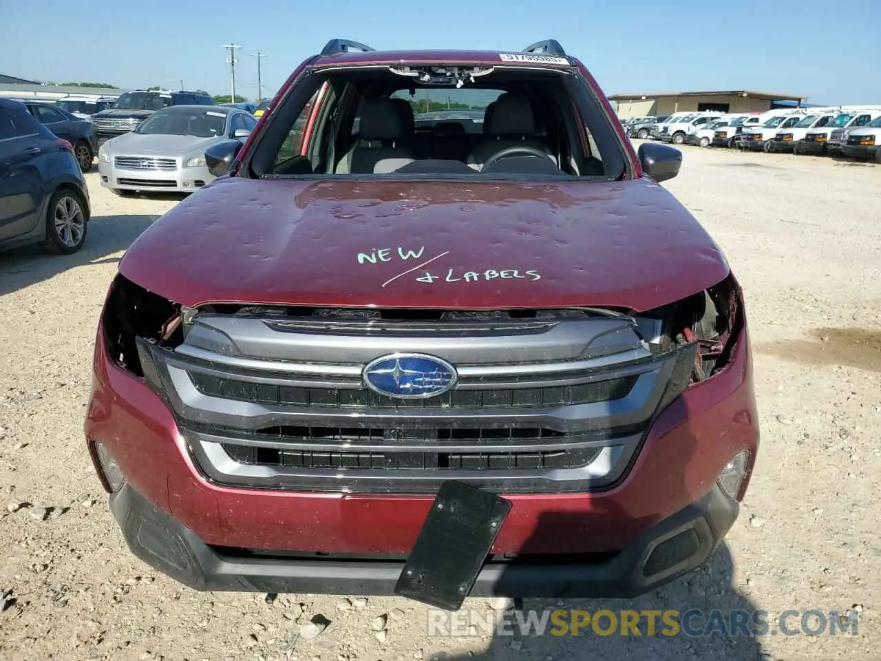 5 fotografías del automóvil dañado JF2SLDRC6SH462671 SUBARU FORESTER 2025