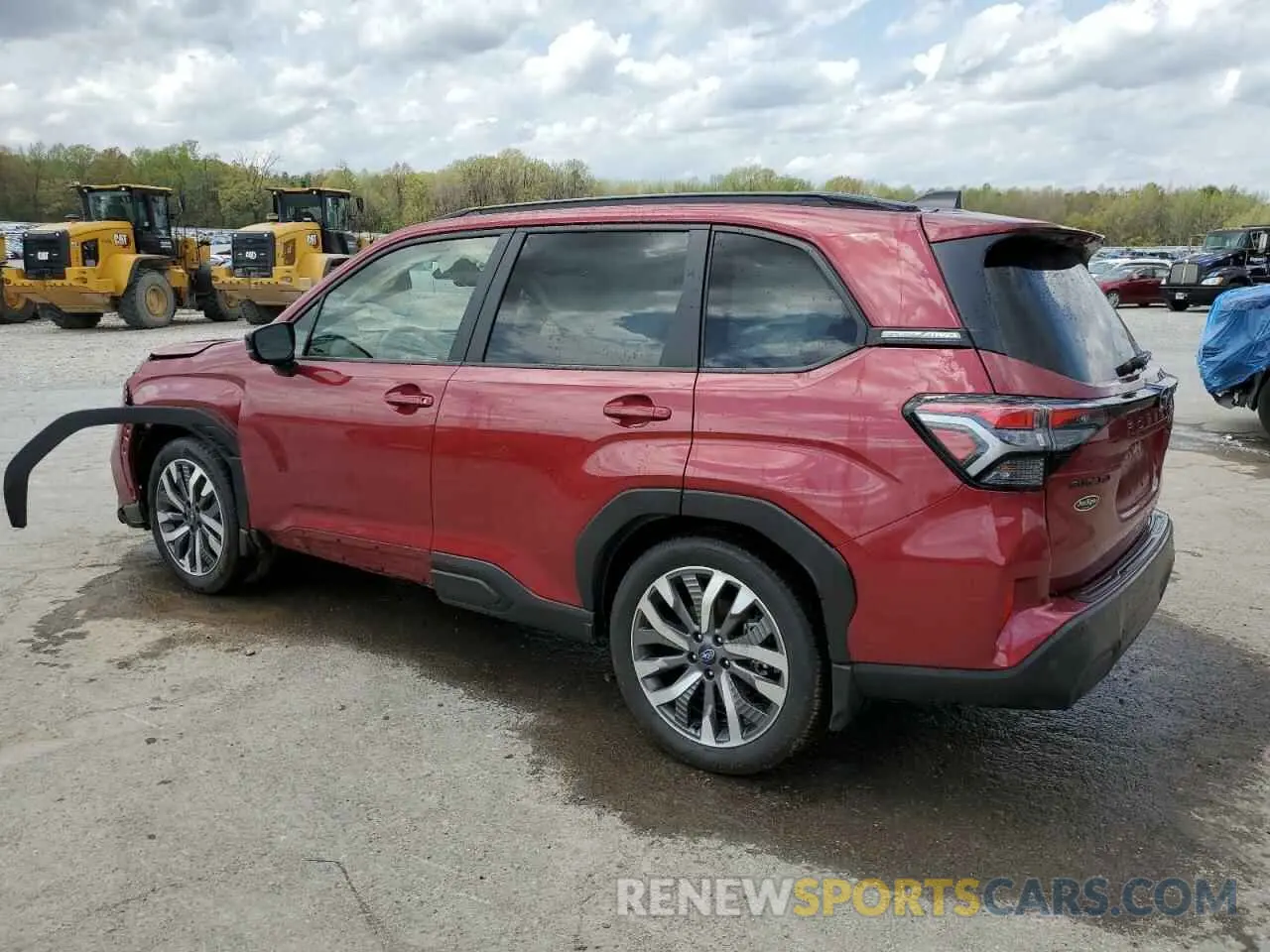 2 fotografías del automóvil dañado JF2SLDTC0SH424412 SUBARU FORESTER 2025