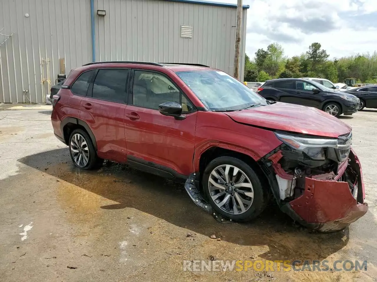 4 fotografías del automóvil dañado JF2SLDTC0SH424412 SUBARU FORESTER 2025
