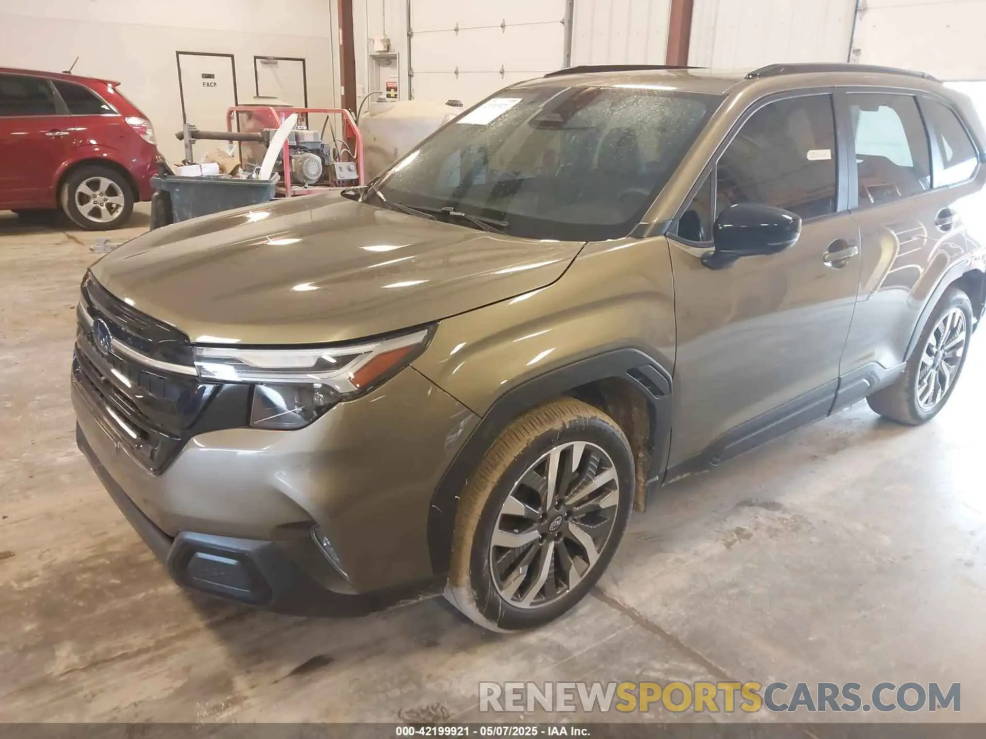 2 fotografías del automóvil dañado JF2SLDTC2SH457332 SUBARU FORESTER 2025
