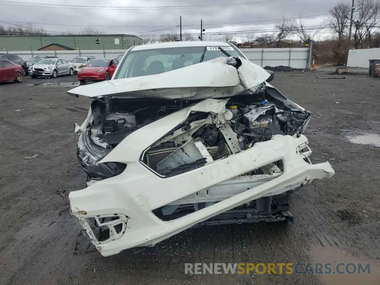 5 fotografías del automóvil dañado 4S3GKAA63K3624927 SUBARU IMPREZA 2019