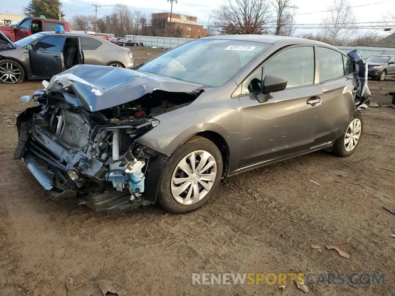 1 fotografías del automóvil dañado 4S3GKAA64K3621812 SUBARU IMPREZA 2019