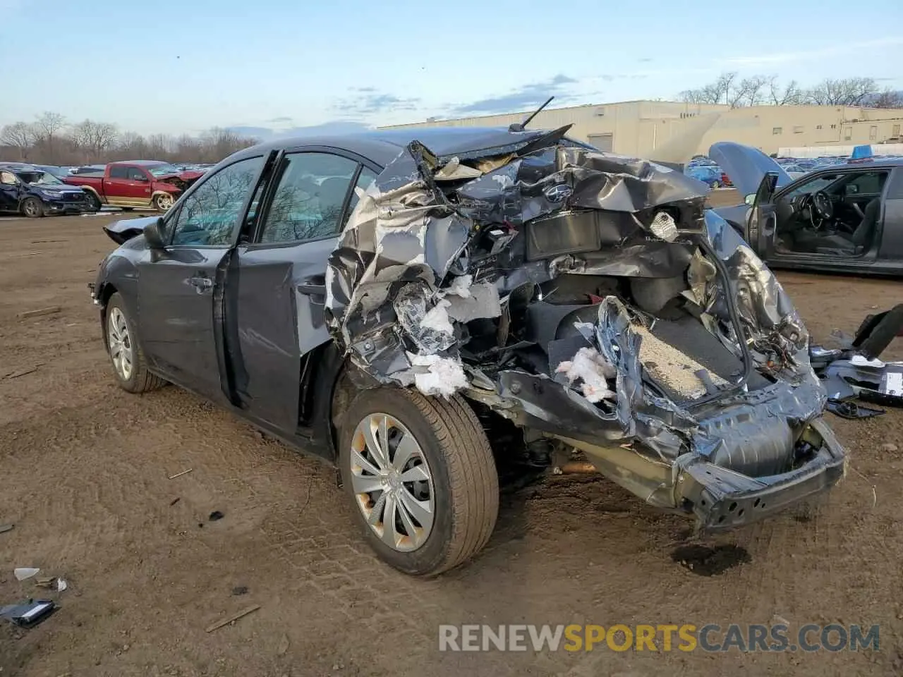 2 fotografías del automóvil dañado 4S3GKAA64K3621812 SUBARU IMPREZA 2019