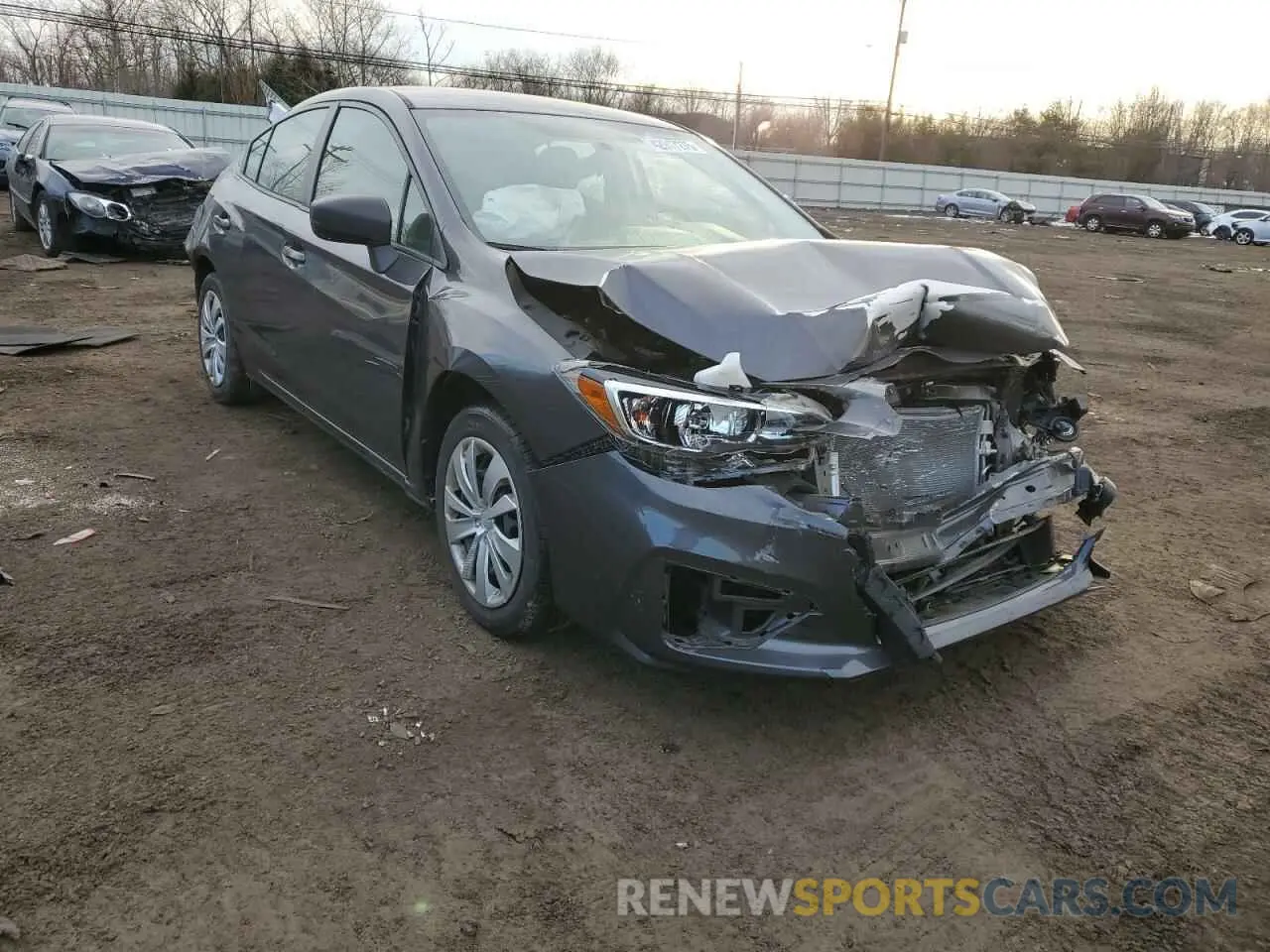 4 fotografías del automóvil dañado 4S3GKAA64K3621812 SUBARU IMPREZA 2019