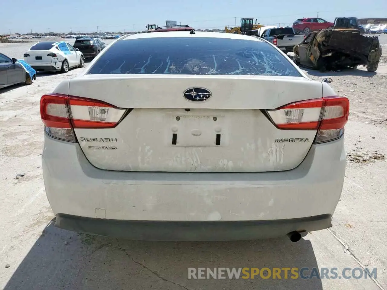 6 fotografías del automóvil dañado 4S3GKAA64K3621891 SUBARU IMPREZA 2019