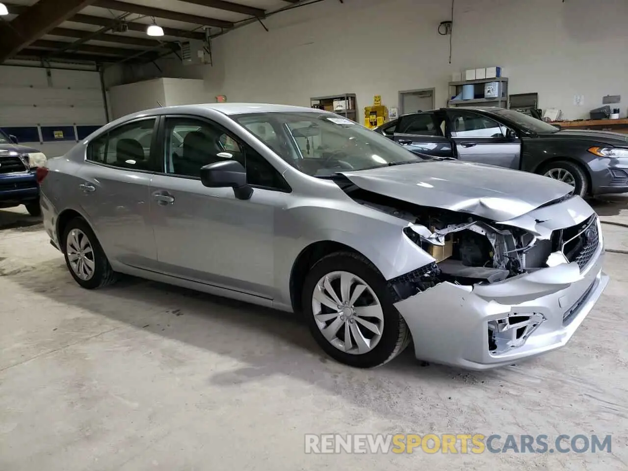 4 fotografías del automóvil dañado 4S3GKAA64K3622278 SUBARU IMPREZA 2019