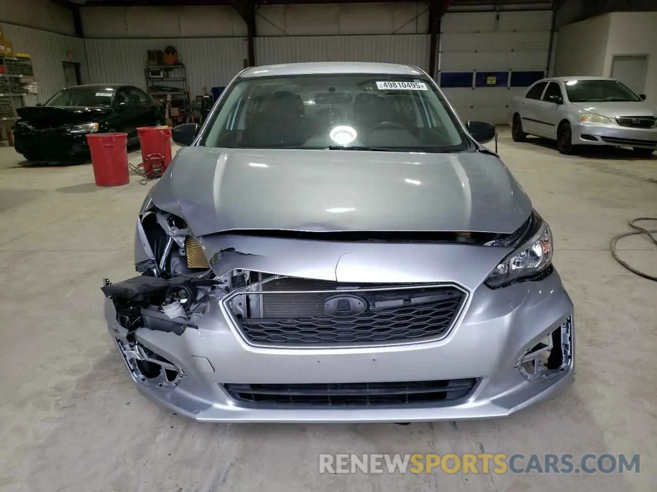 5 fotografías del automóvil dañado 4S3GKAA64K3622278 SUBARU IMPREZA 2019