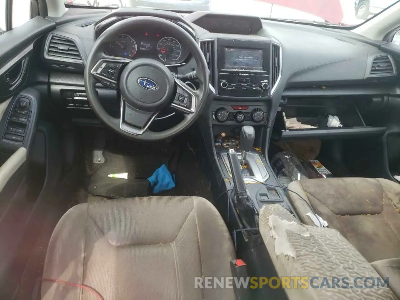 8 fotografías del automóvil dañado 4S3GKAA65K3621236 SUBARU IMPREZA 2019