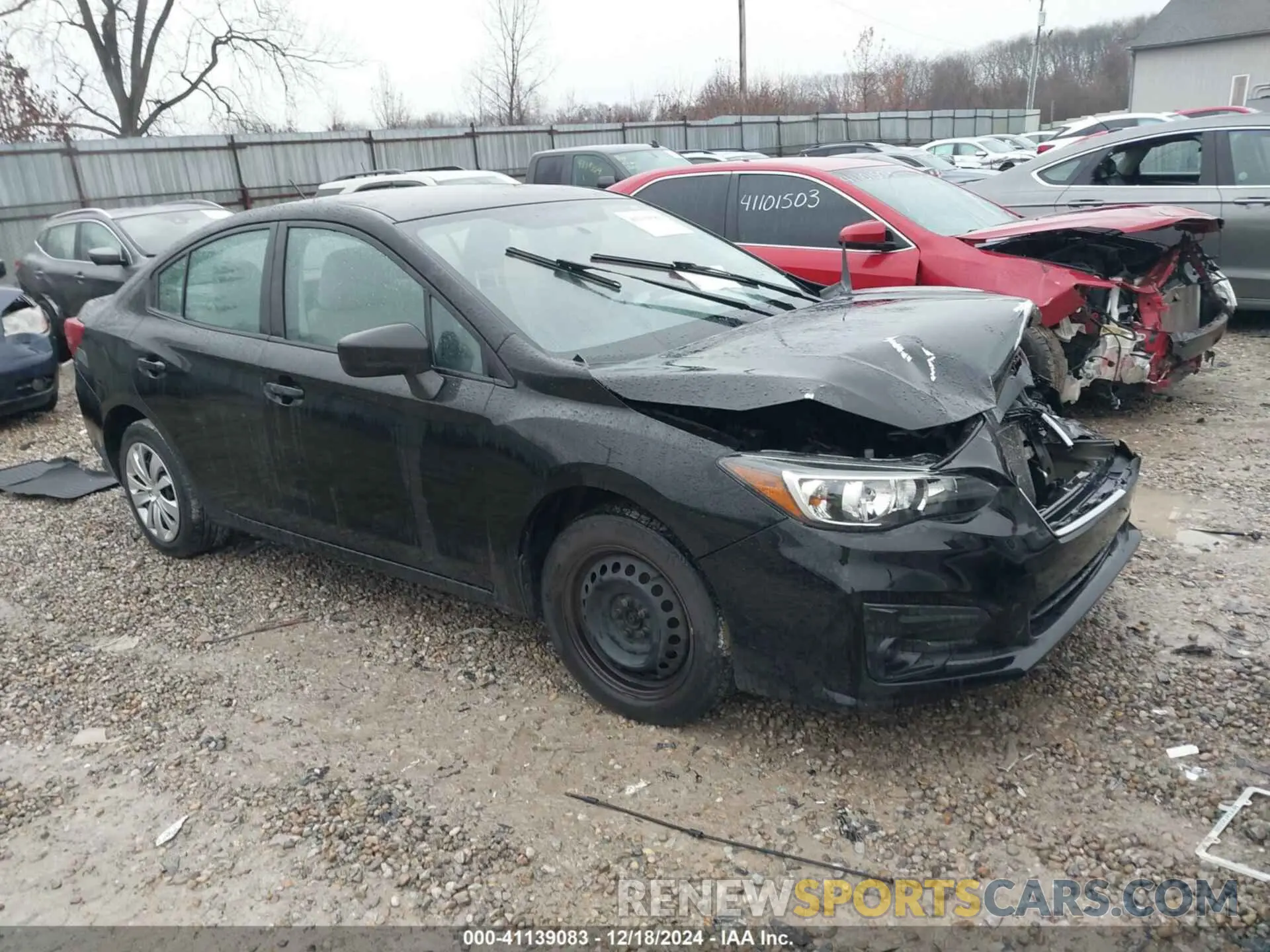 1 fotografías del automóvil dañado 4S3GKAA65K3626257 SUBARU IMPREZA 2019