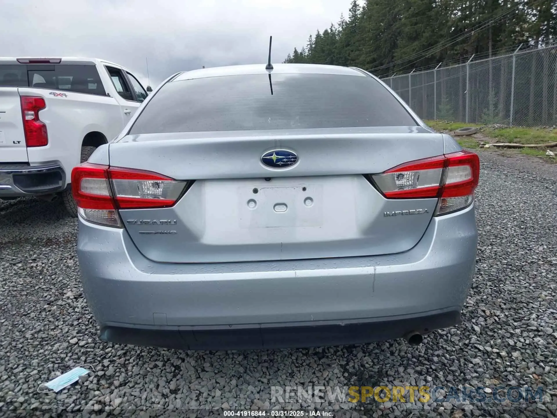 17 fotografías del automóvil dañado 4S3GKAA66K3608155 SUBARU IMPREZA 2019