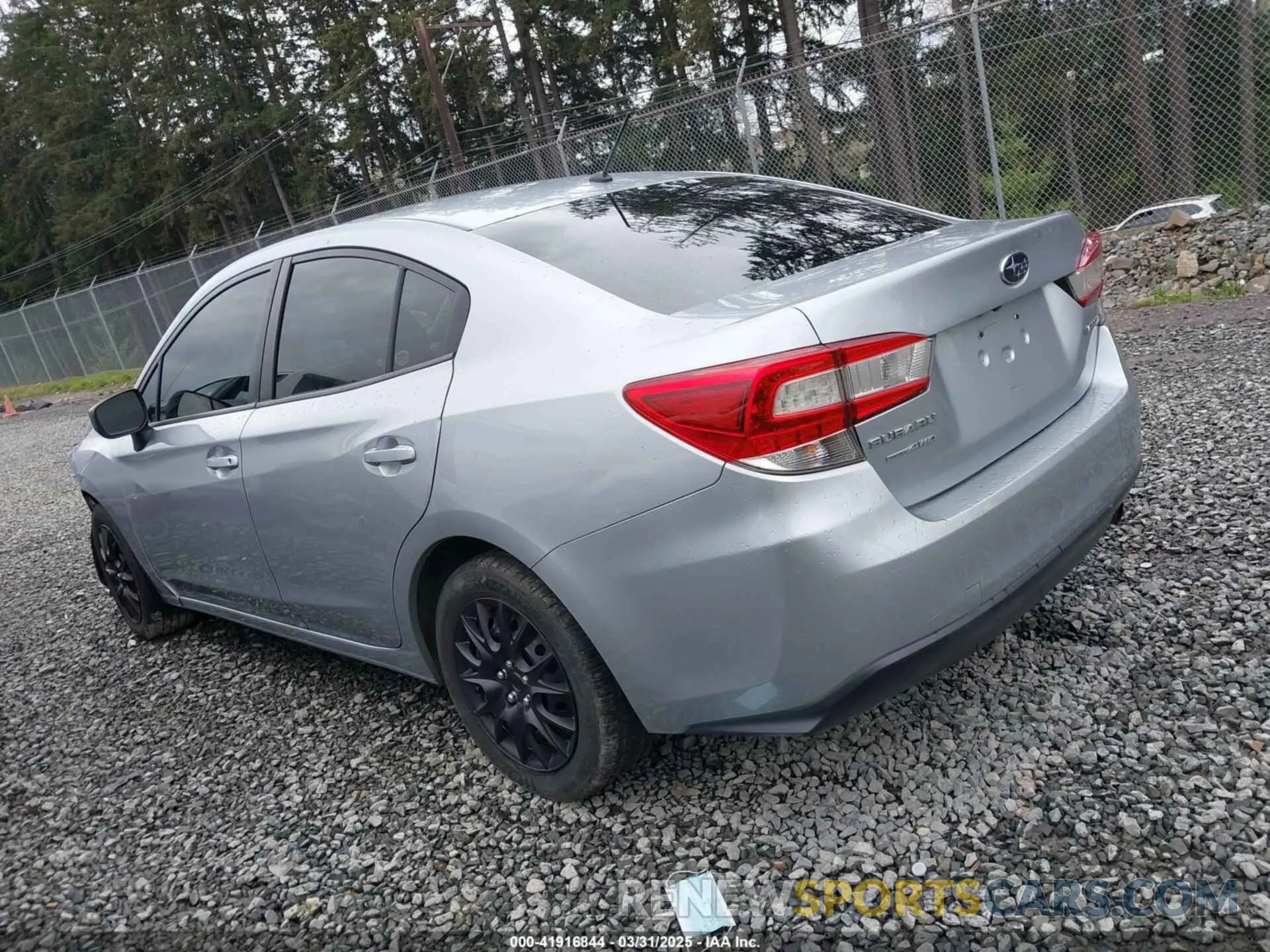 3 fotografías del automóvil dañado 4S3GKAA66K3608155 SUBARU IMPREZA 2019