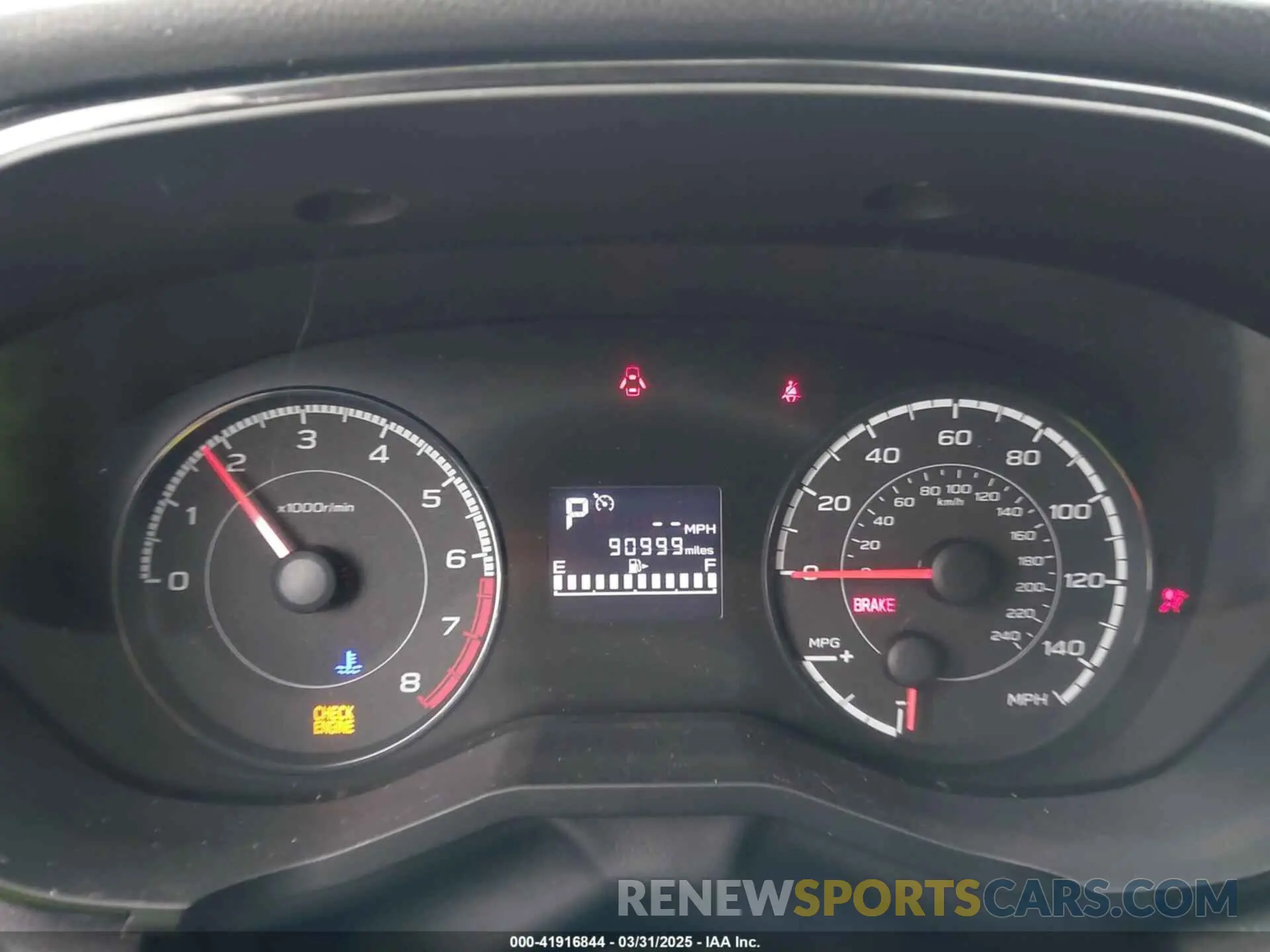 7 fotografías del automóvil dañado 4S3GKAA66K3608155 SUBARU IMPREZA 2019