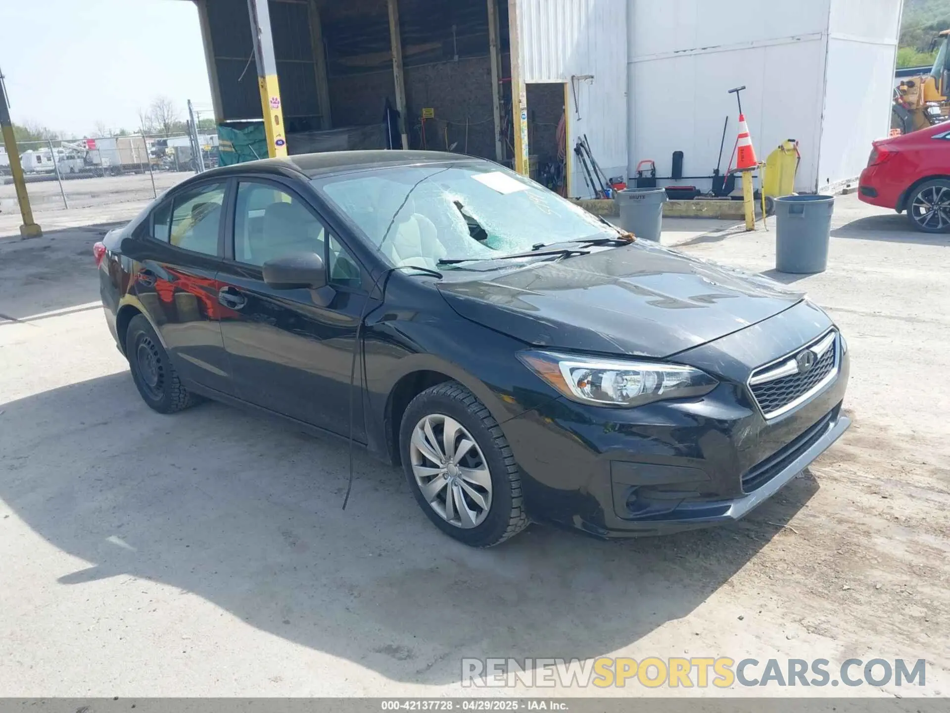 1 fotografías del automóvil dañado 4S3GKAA67K3605197 SUBARU IMPREZA 2019