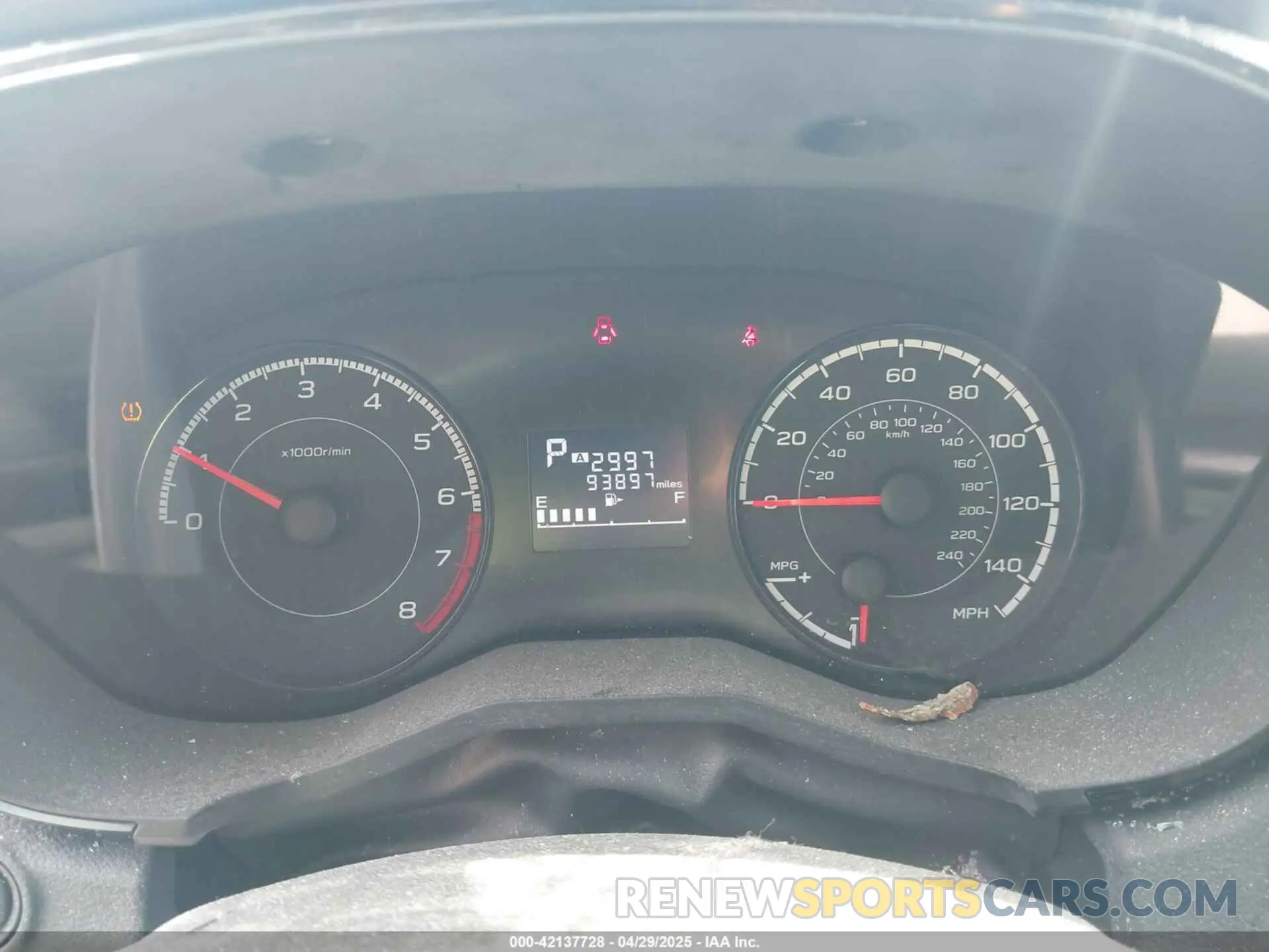 7 fotografías del automóvil dañado 4S3GKAA67K3605197 SUBARU IMPREZA 2019