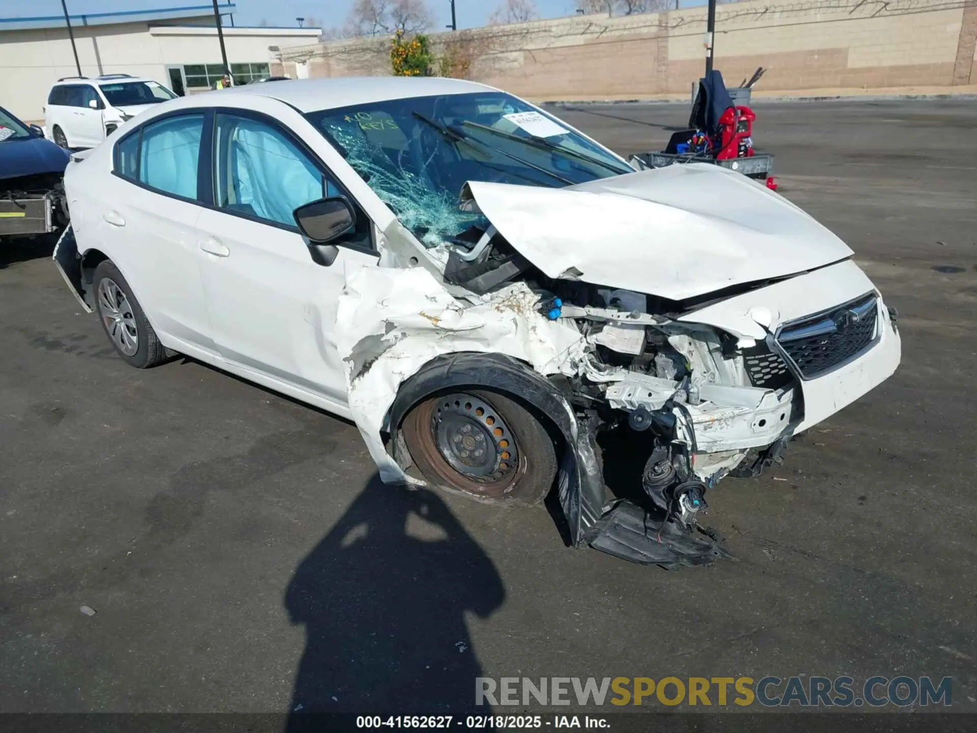 1 fotografías del automóvil dañado 4S3GKAA68K1627561 SUBARU IMPREZA 2019