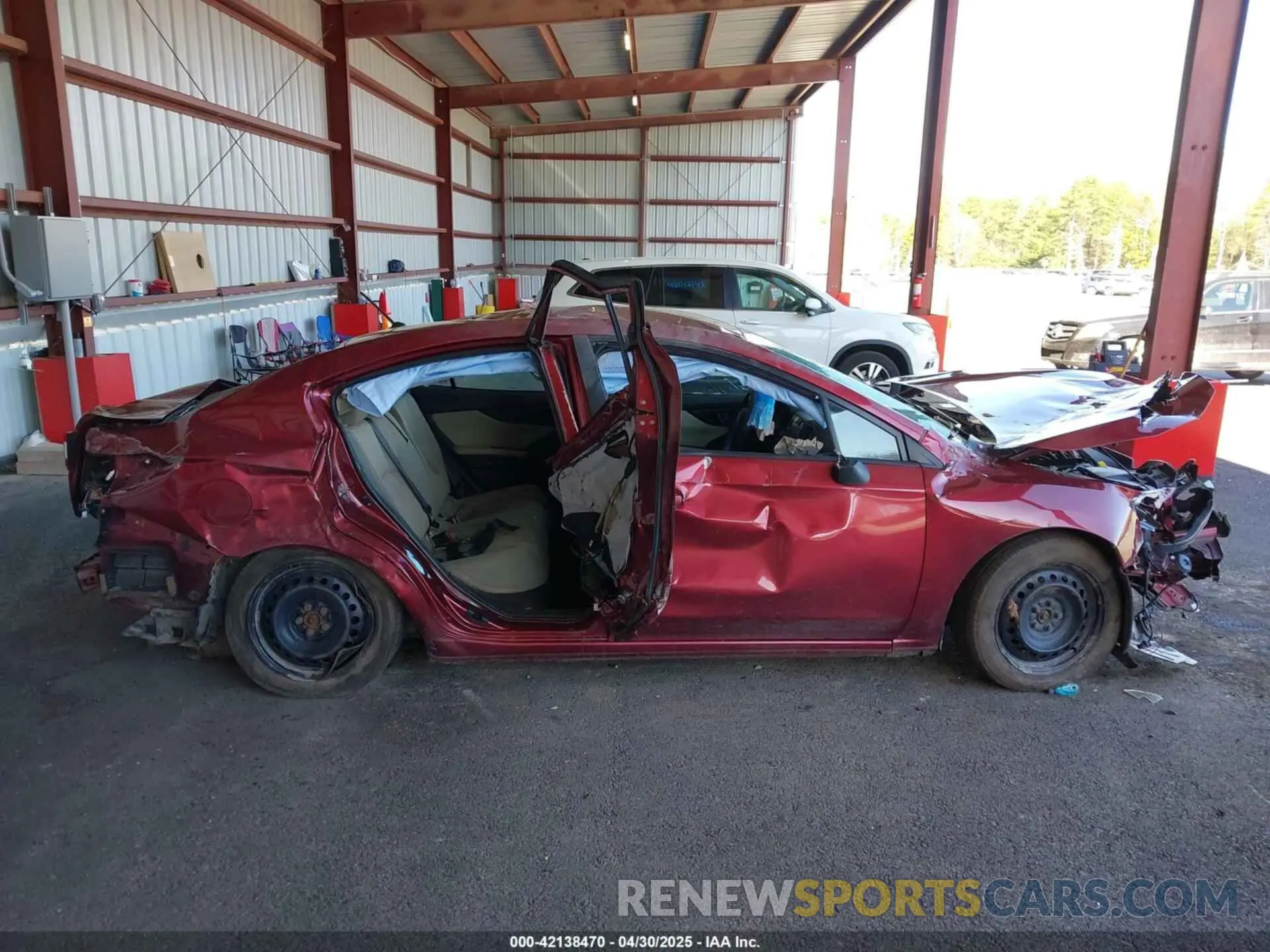 13 fotografías del automóvil dañado 4S3GKAA68K3620310 SUBARU IMPREZA 2019