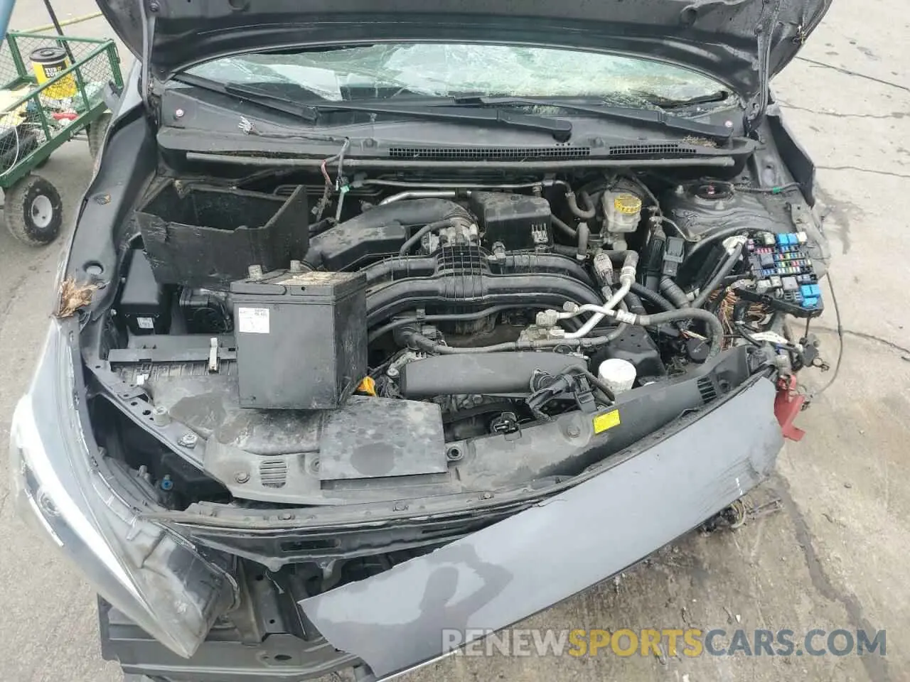 11 fotografías del automóvil dañado 4S3GKAA69K3605072 SUBARU IMPREZA 2019