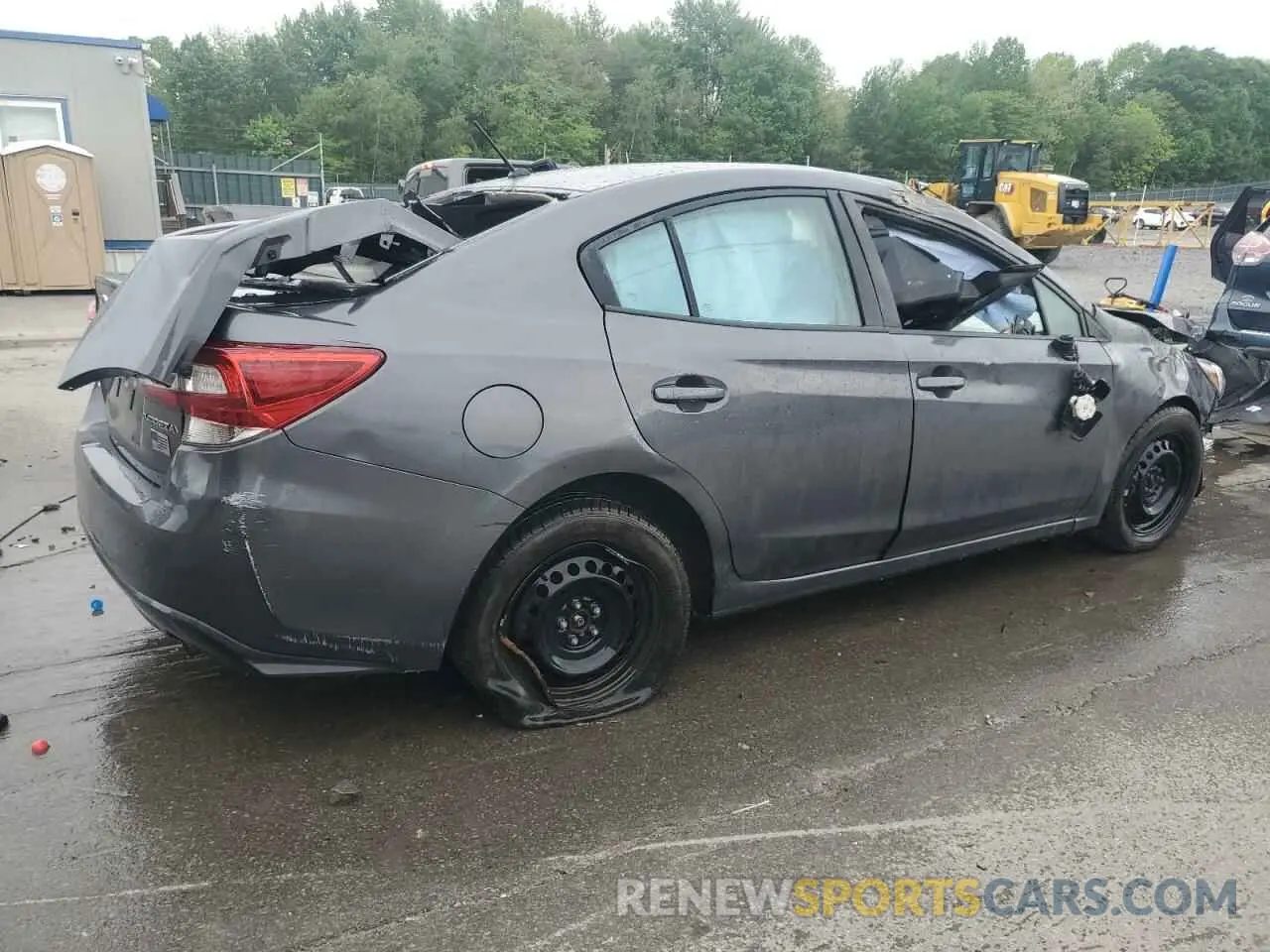 3 fotografías del automóvil dañado 4S3GKAA69K3605072 SUBARU IMPREZA 2019