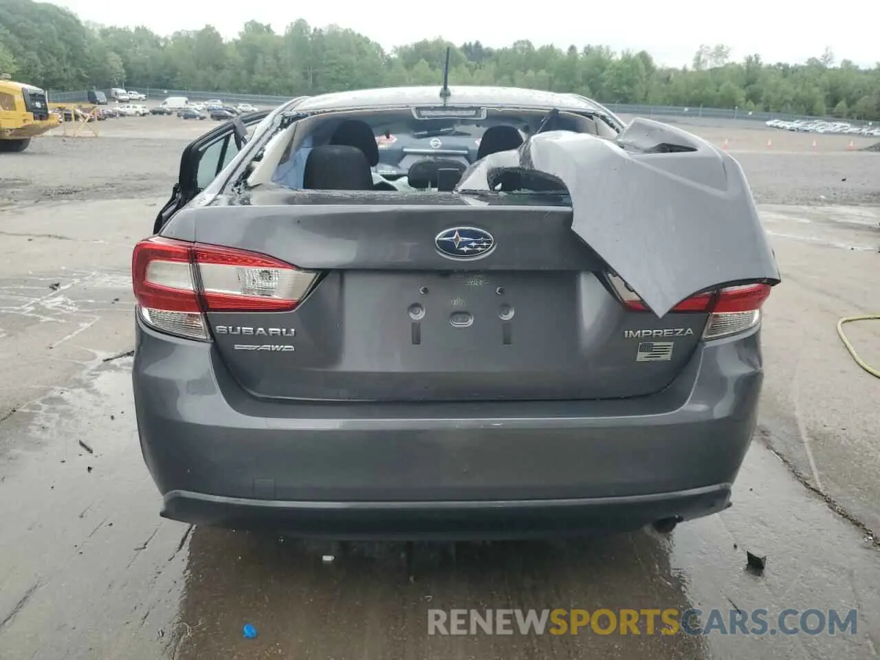 6 fotografías del automóvil dañado 4S3GKAA69K3605072 SUBARU IMPREZA 2019