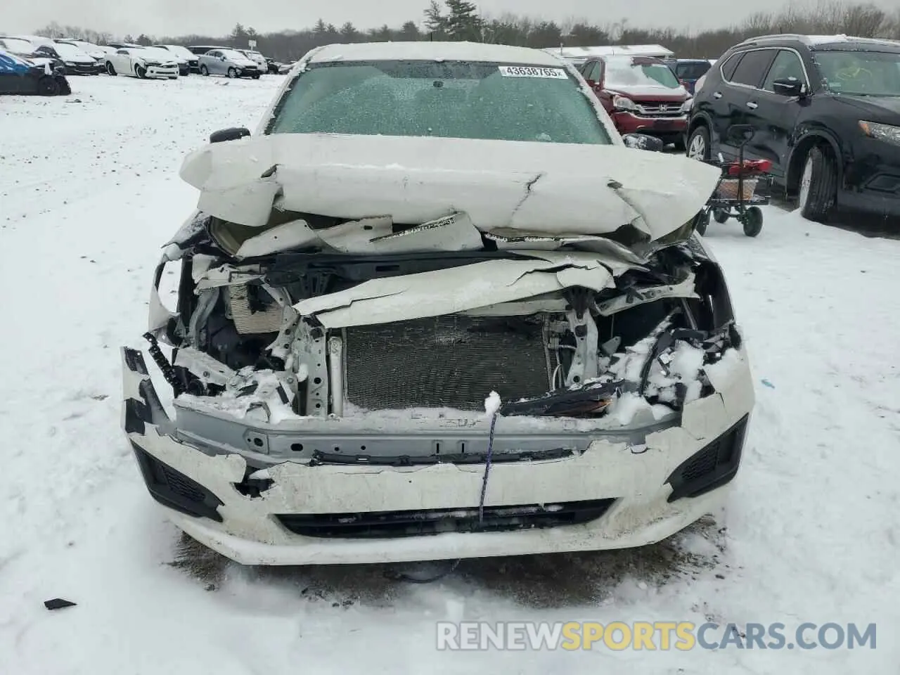 5 fotografías del automóvil dañado 4S3GKAA69K3606982 SUBARU IMPREZA 2019