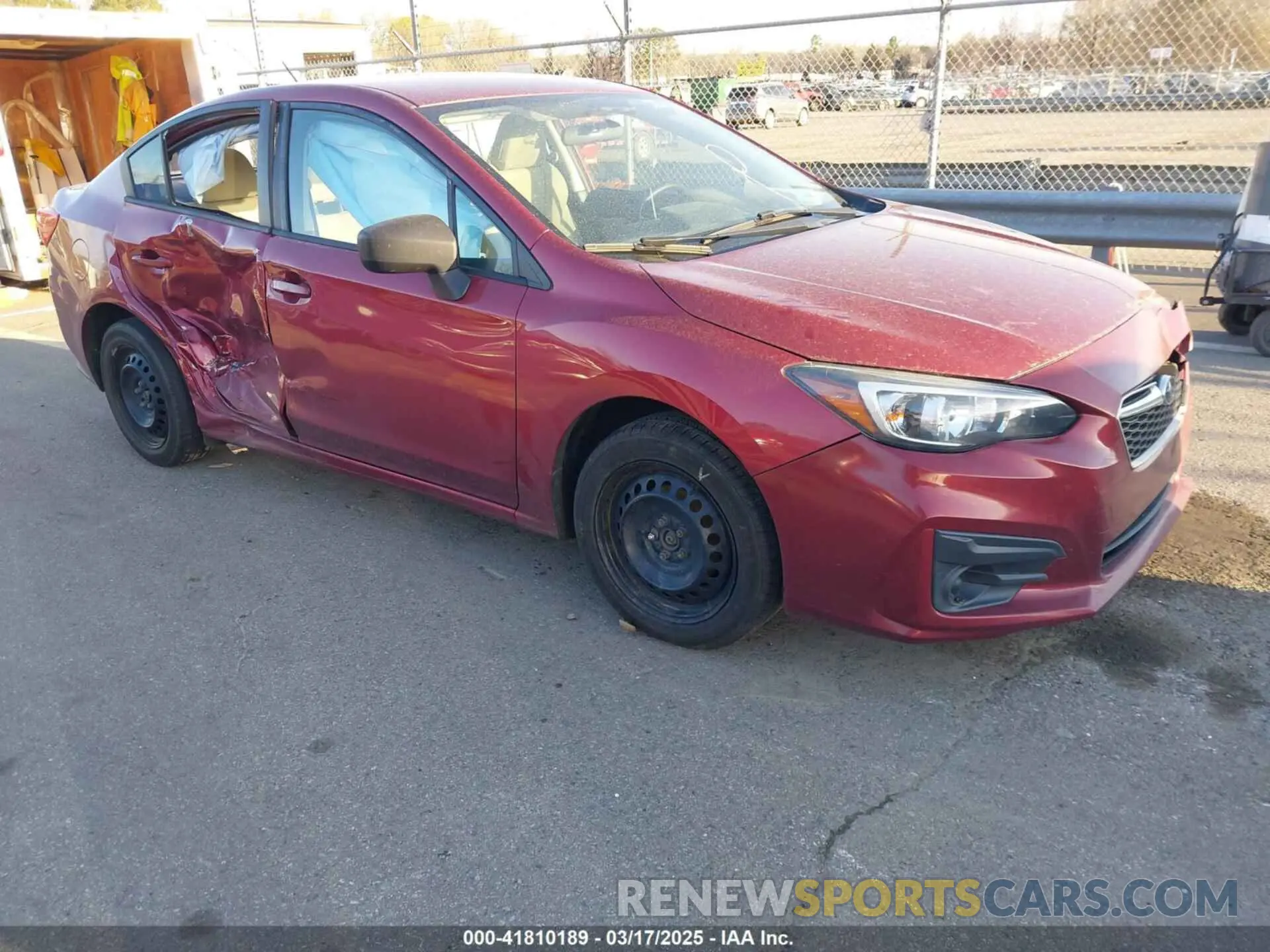 1 fotografías del automóvil dañado 4S3GKAA69K3613995 SUBARU IMPREZA 2019