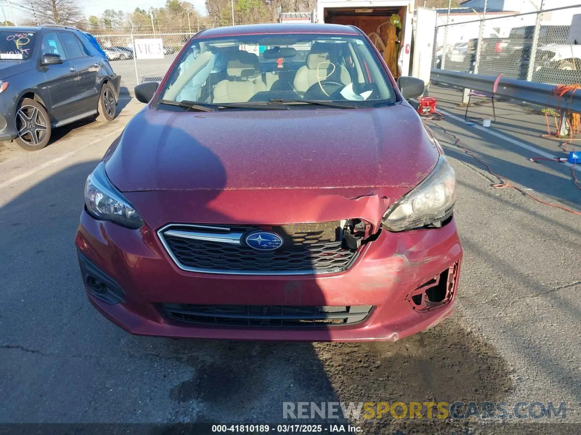 12 fotografías del automóvil dañado 4S3GKAA69K3613995 SUBARU IMPREZA 2019