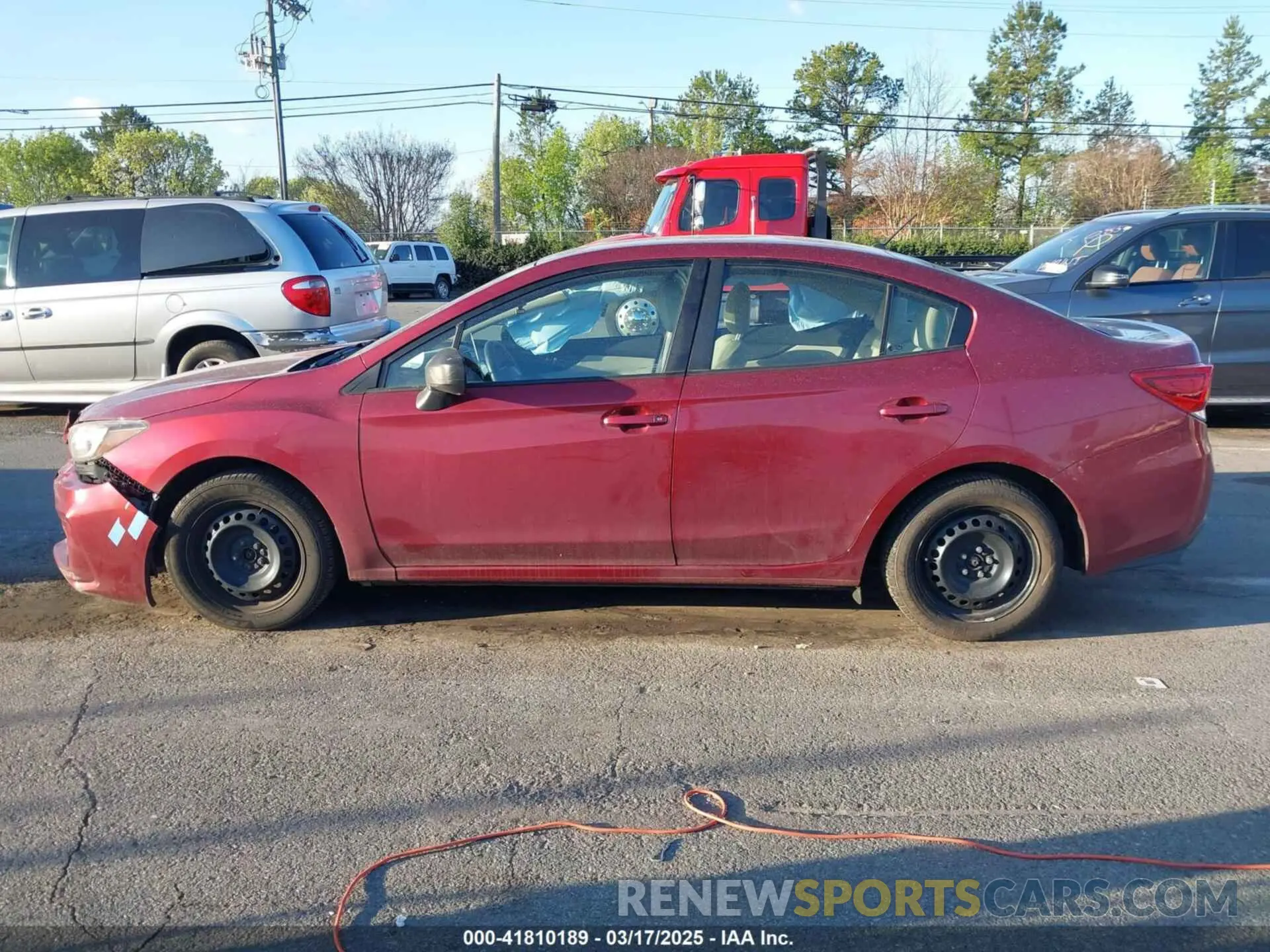 14 fotografías del automóvil dañado 4S3GKAA69K3613995 SUBARU IMPREZA 2019