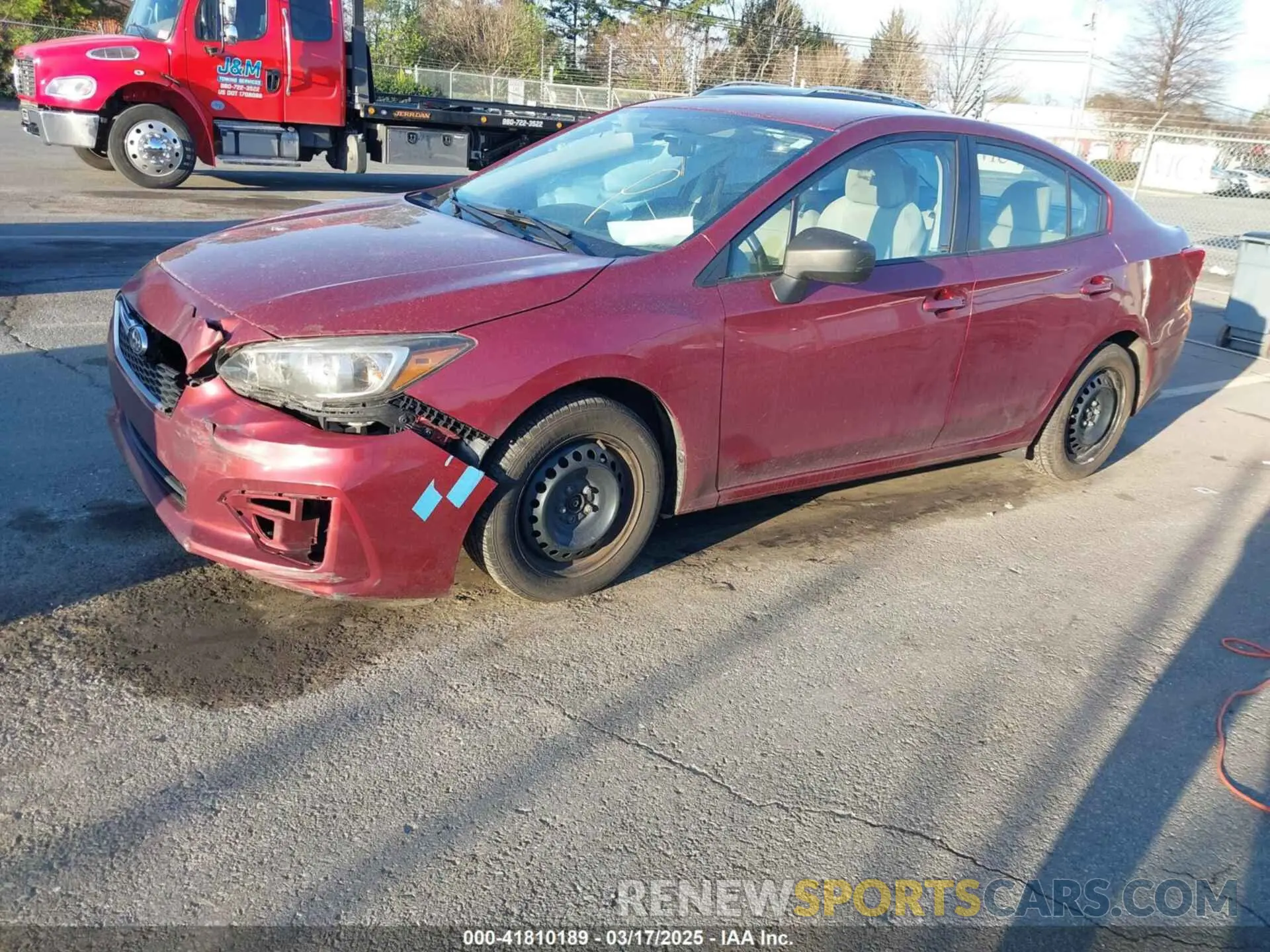 2 fotografías del automóvil dañado 4S3GKAA69K3613995 SUBARU IMPREZA 2019