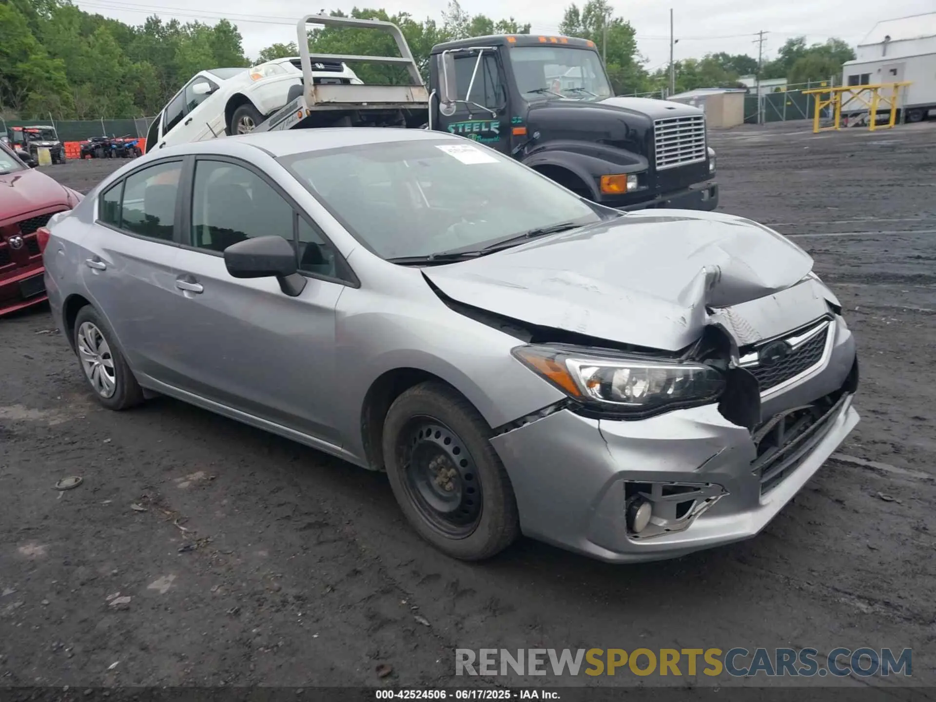 1 fotografías del automóvil dañado 4S3GKAA6XK1613838 SUBARU IMPREZA 2019